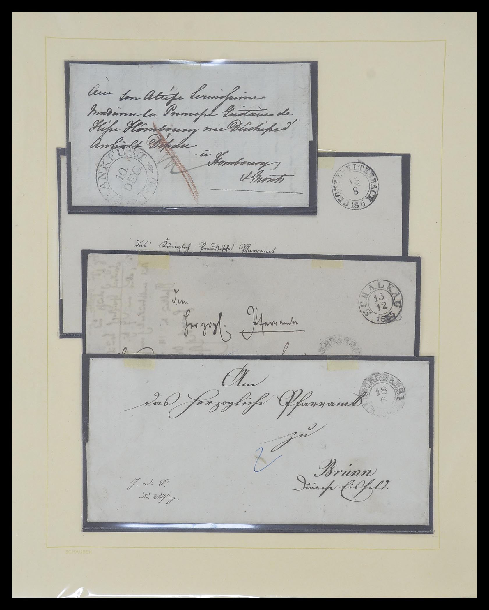 33971 018 - Postzegelverzameling 33971 Thurn & Taxis 1791-1882.