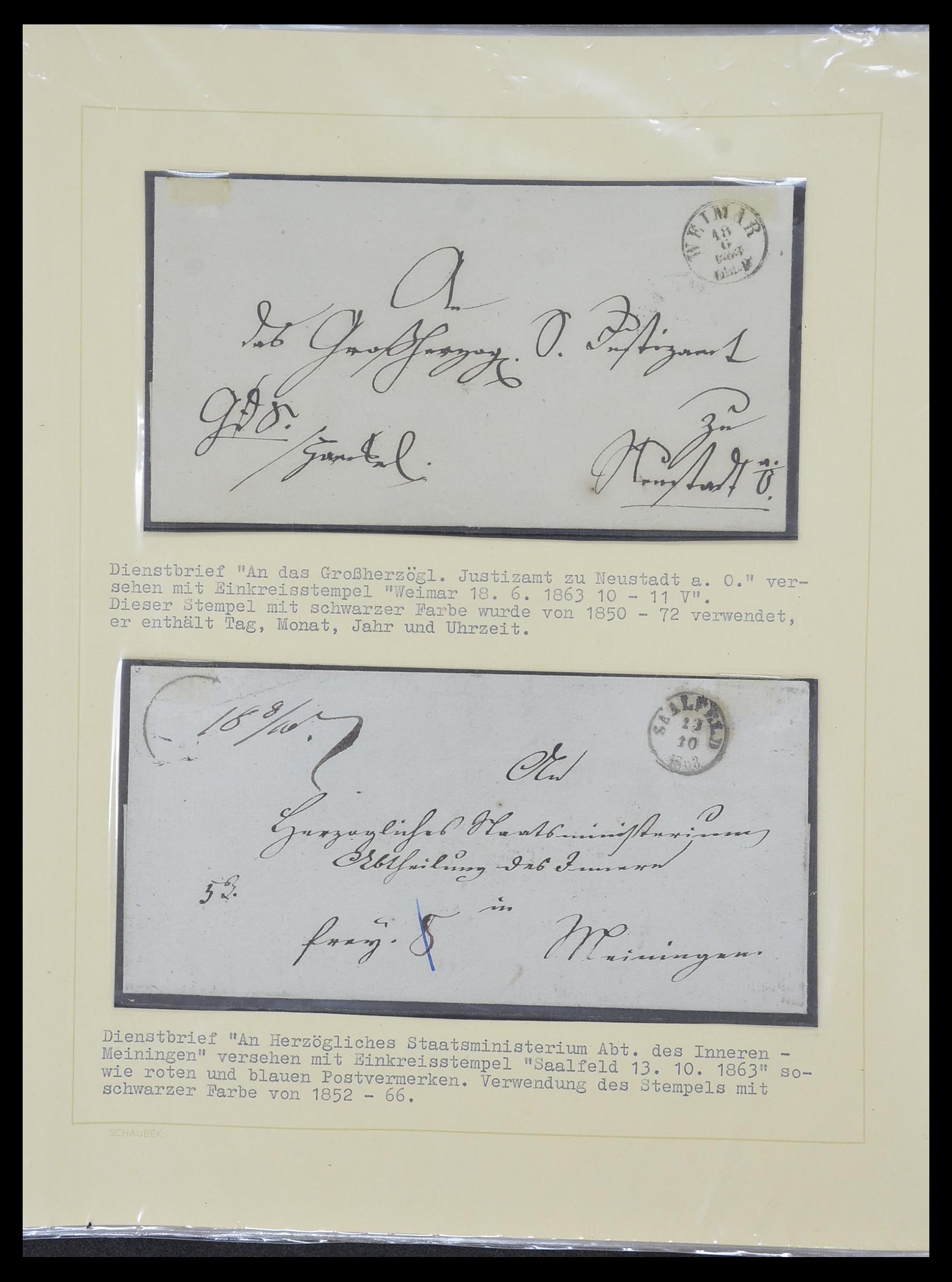 33971 020 - Postzegelverzameling 33971 Thurn & Taxis 1791-1882.