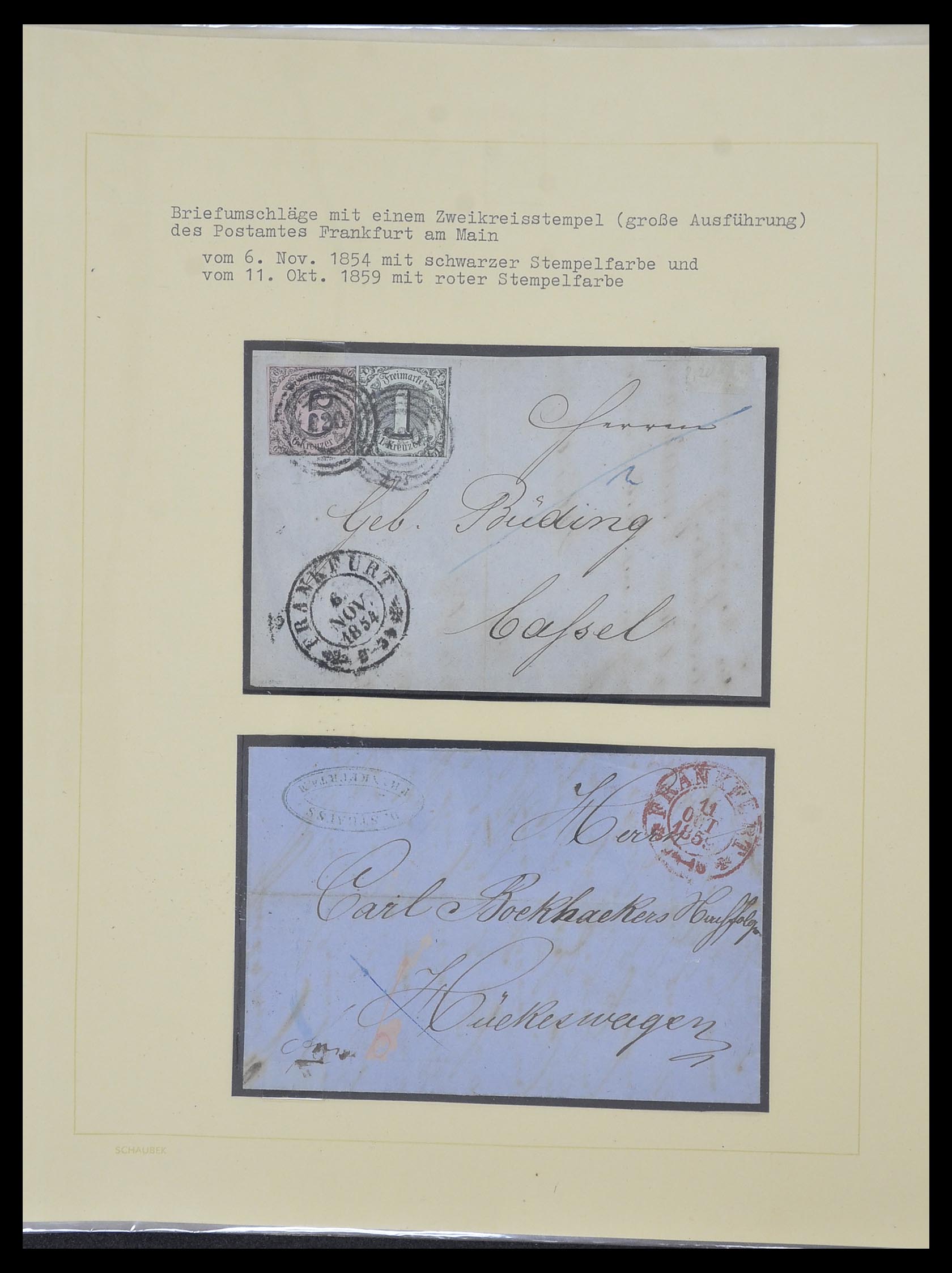 33971 023 - Stamp collection 33971 Thurn & Taxis 1791-1882.