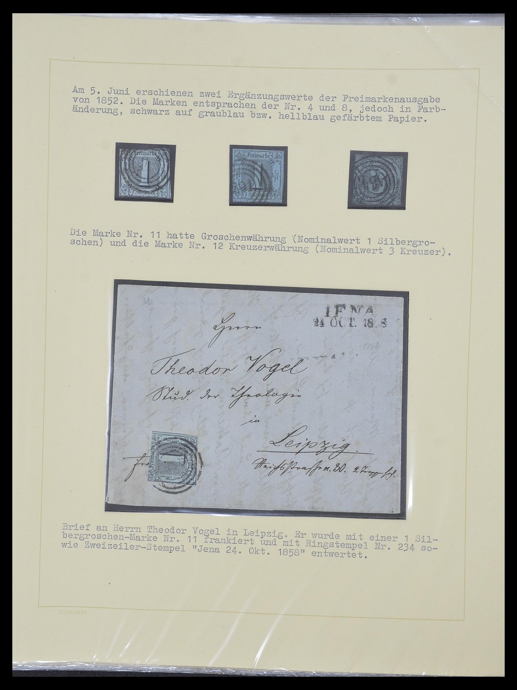 33971 025 - Postzegelverzameling 33971 Thurn & Taxis 1791-1882.