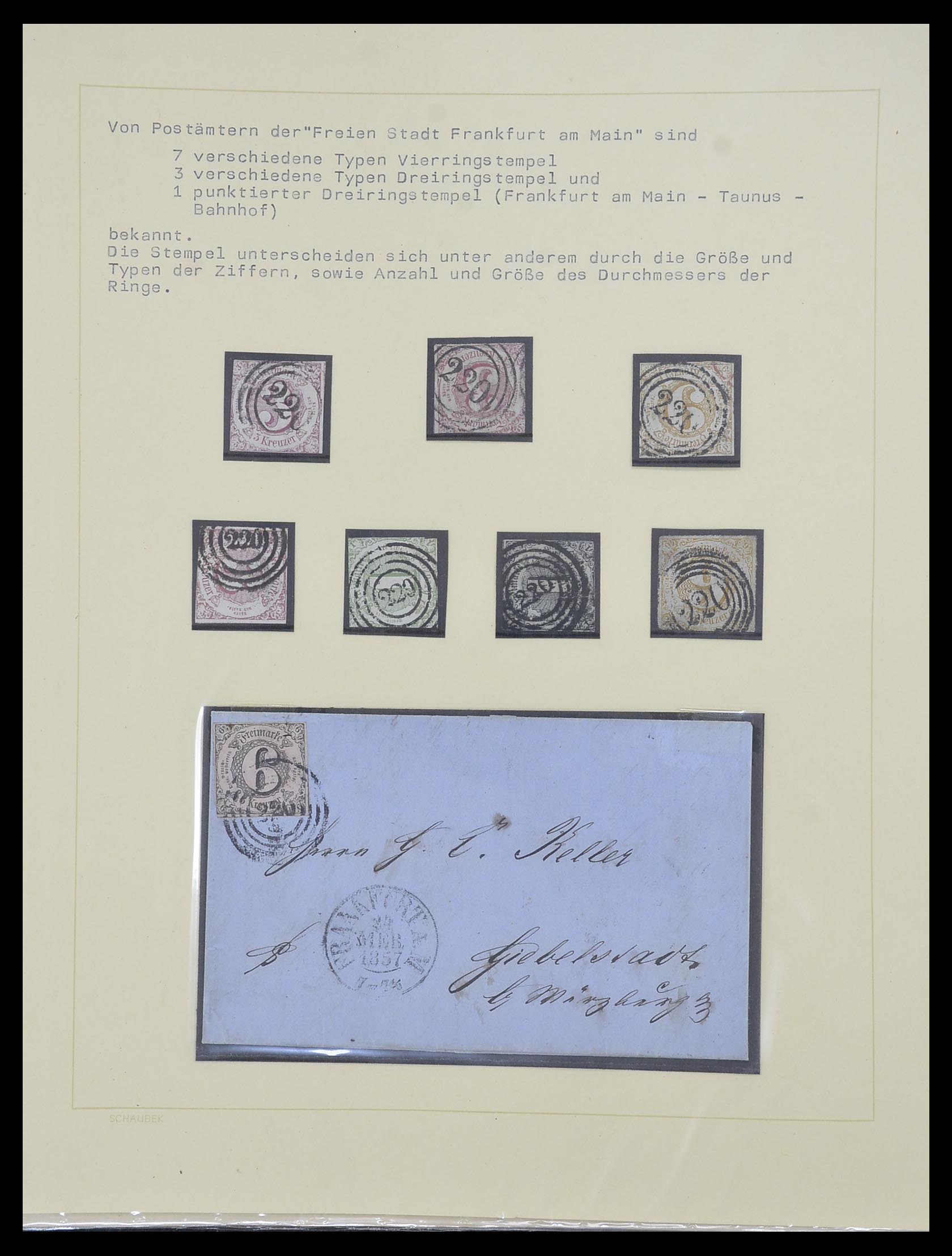 33971 041 - Postzegelverzameling 33971 Thurn & Taxis 1791-1882.