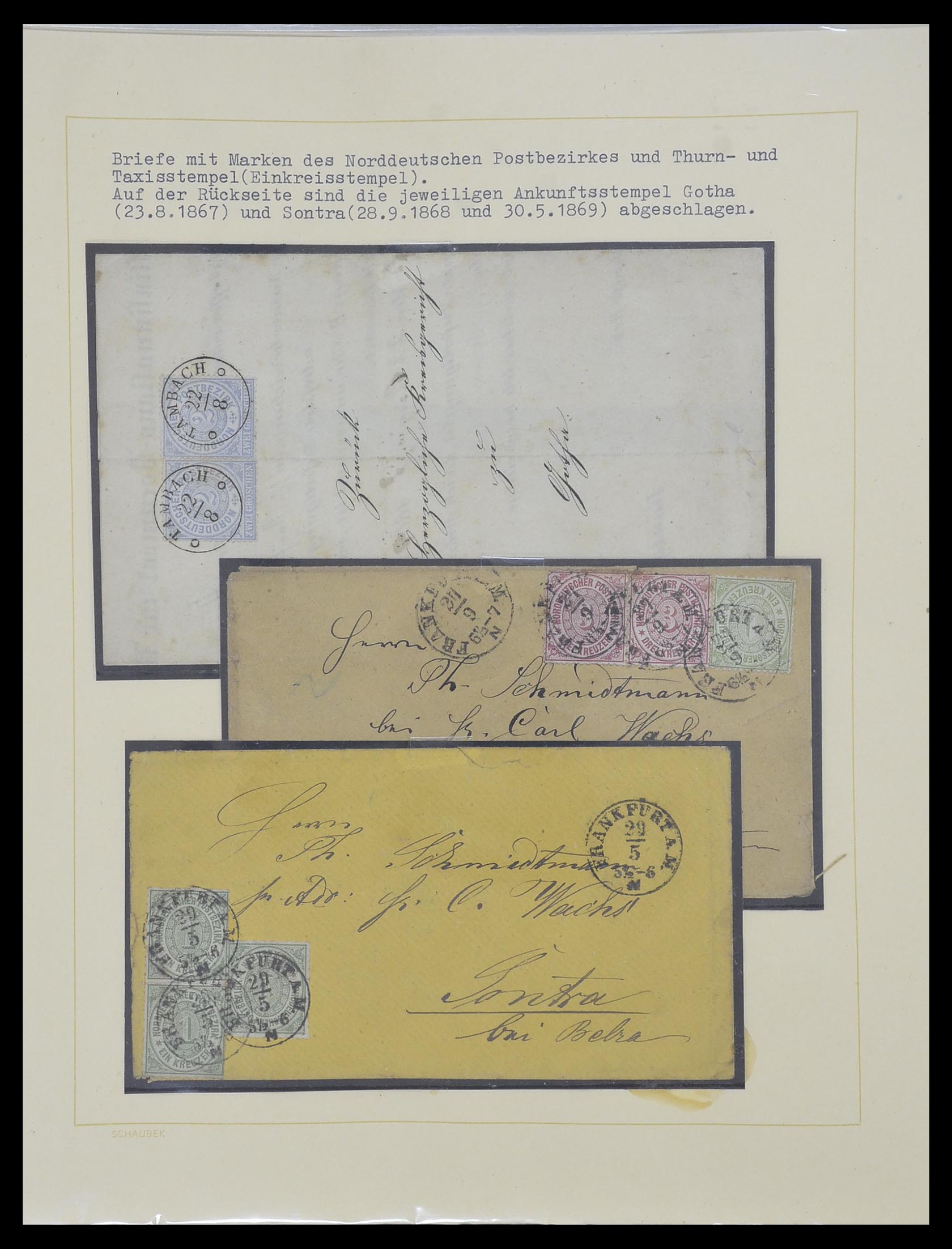 33971 050 - Postzegelverzameling 33971 Thurn & Taxis 1791-1882.