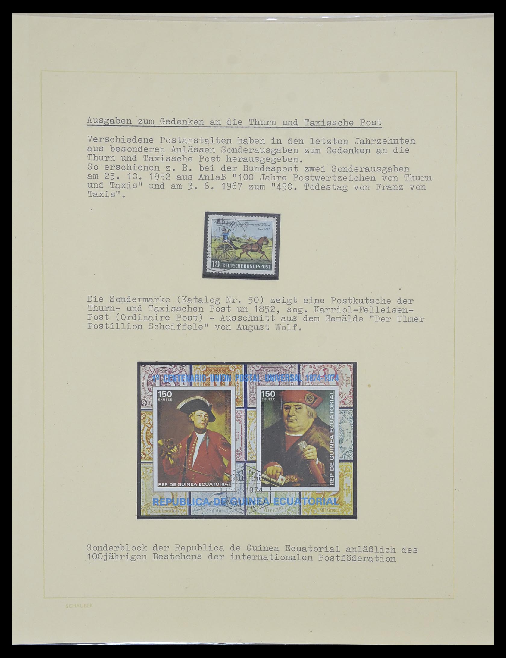 33971 057 - Postzegelverzameling 33971 Thurn & Taxis 1791-1882.