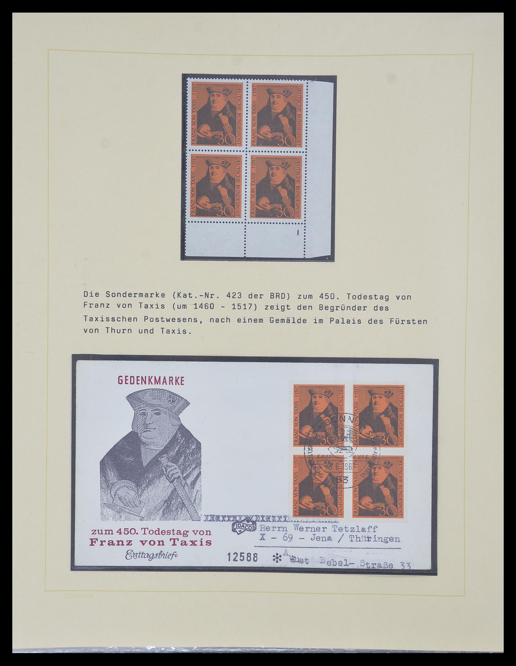 33971 058 - Postzegelverzameling 33971 Thurn & Taxis 1791-1882.