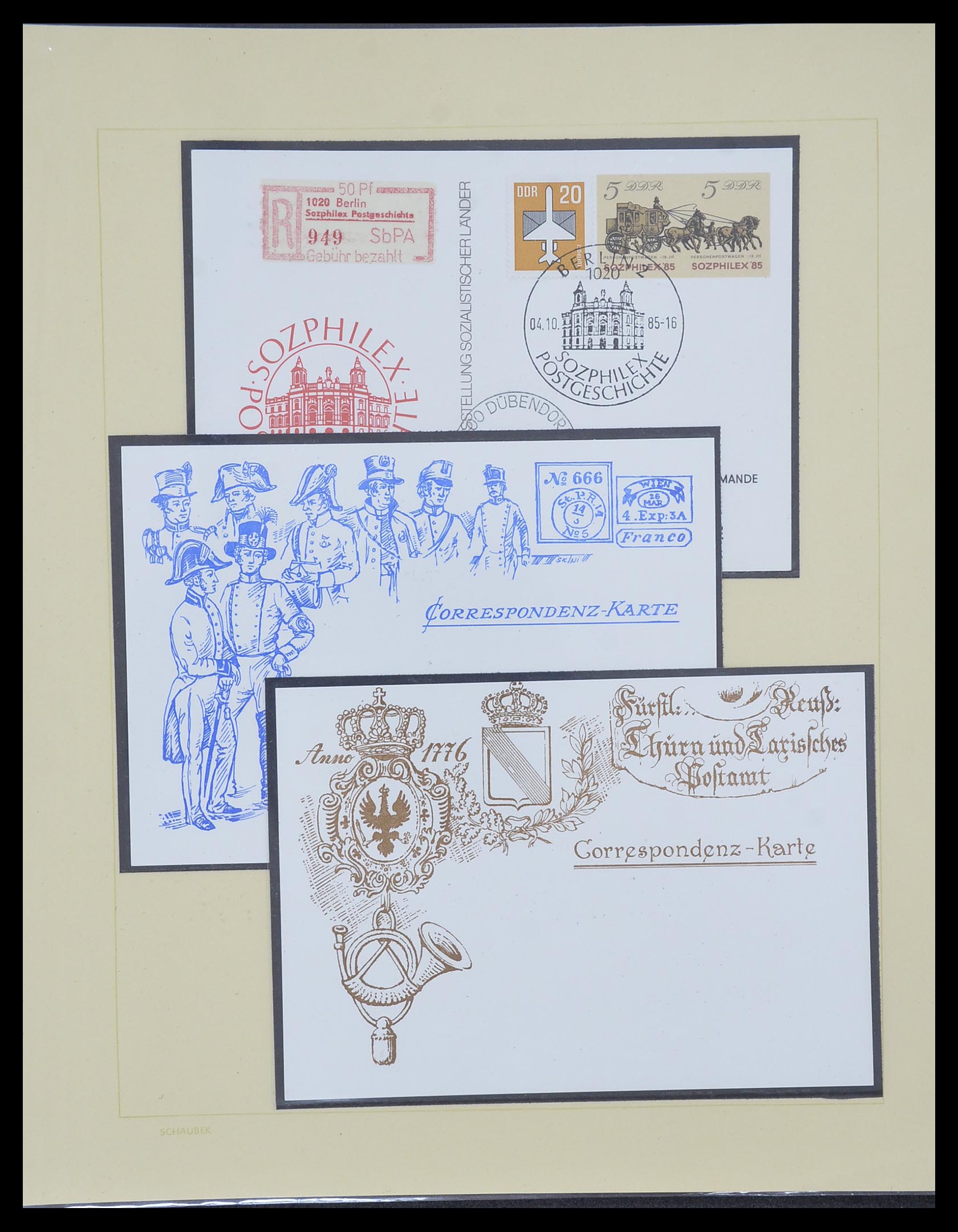 33971 063 - Postzegelverzameling 33971 Thurn & Taxis 1791-1882.