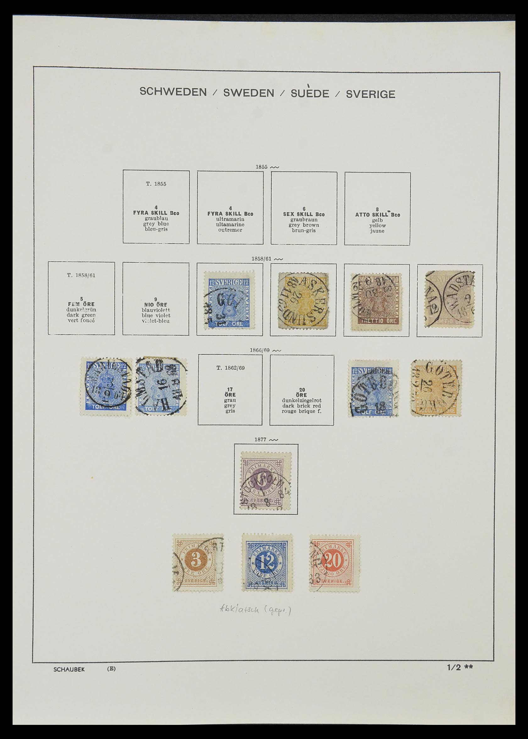 33972 003 - Postzegelverzameling 33972 Wereld 1851-1980.