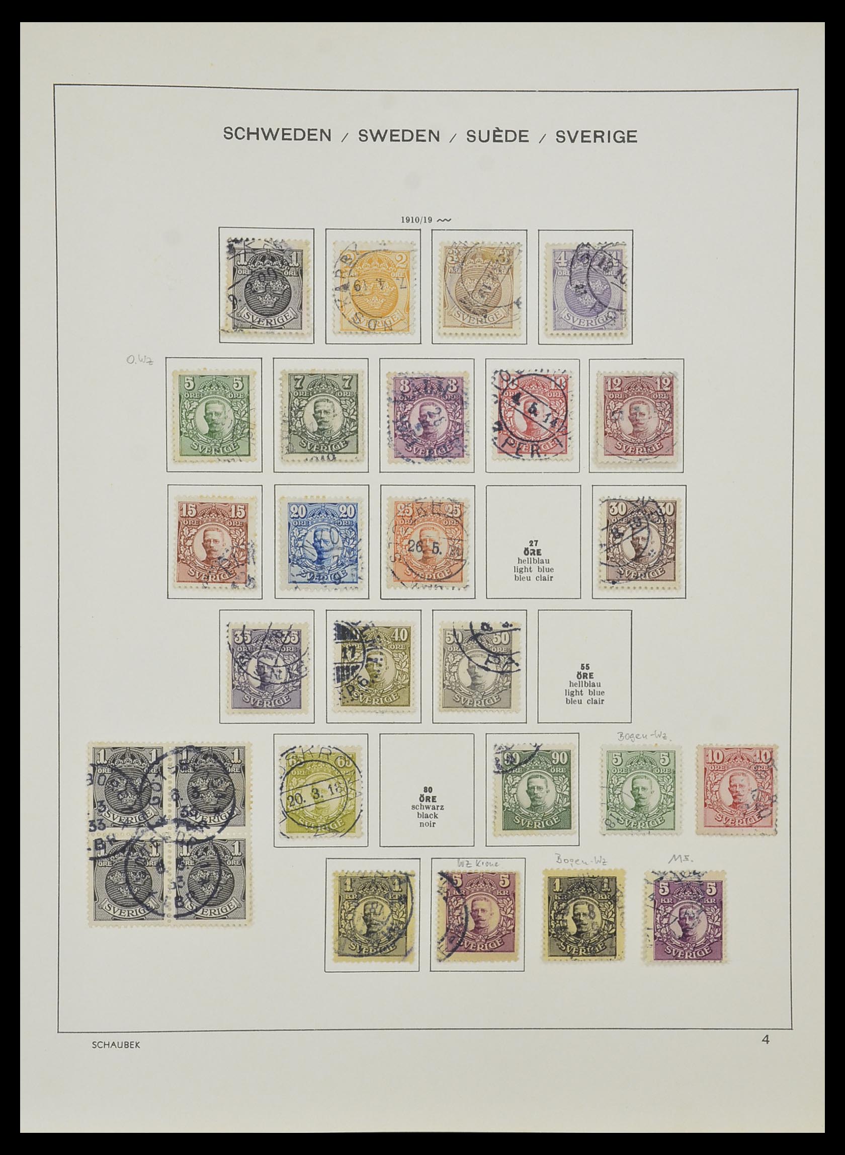 33972 006 - Postzegelverzameling 33972 Wereld 1851-1980.