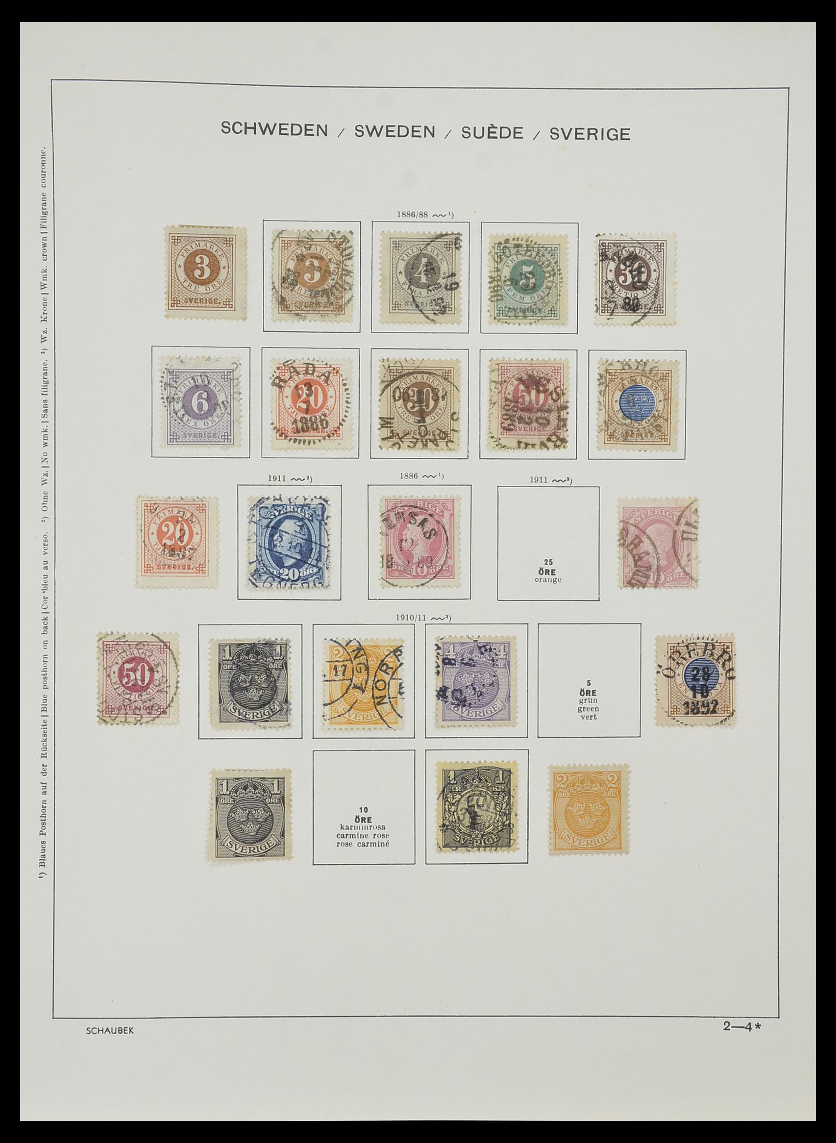 33972 007 - Postzegelverzameling 33972 Wereld 1851-1980.