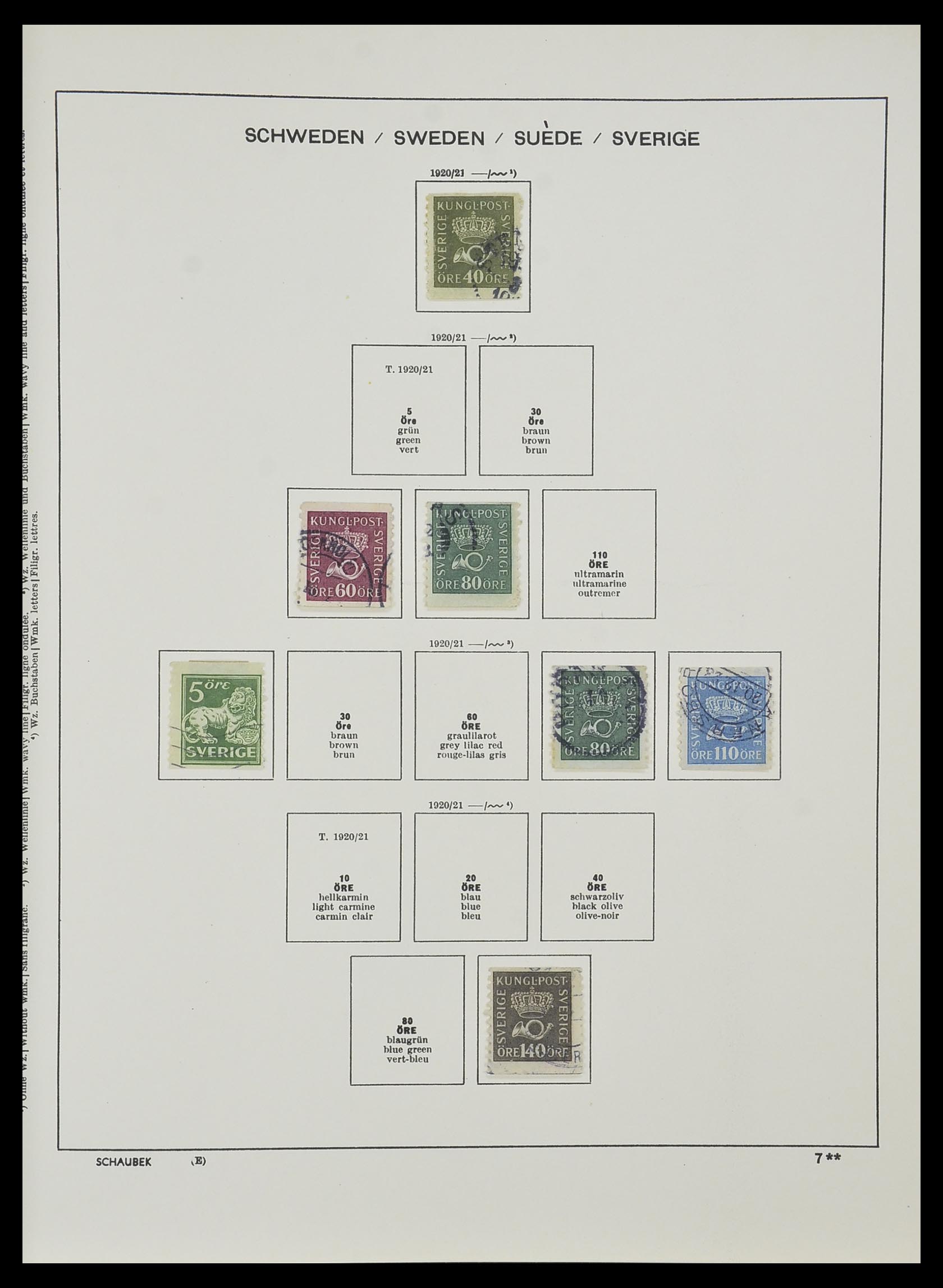 33972 011 - Postzegelverzameling 33972 Wereld 1851-1980.