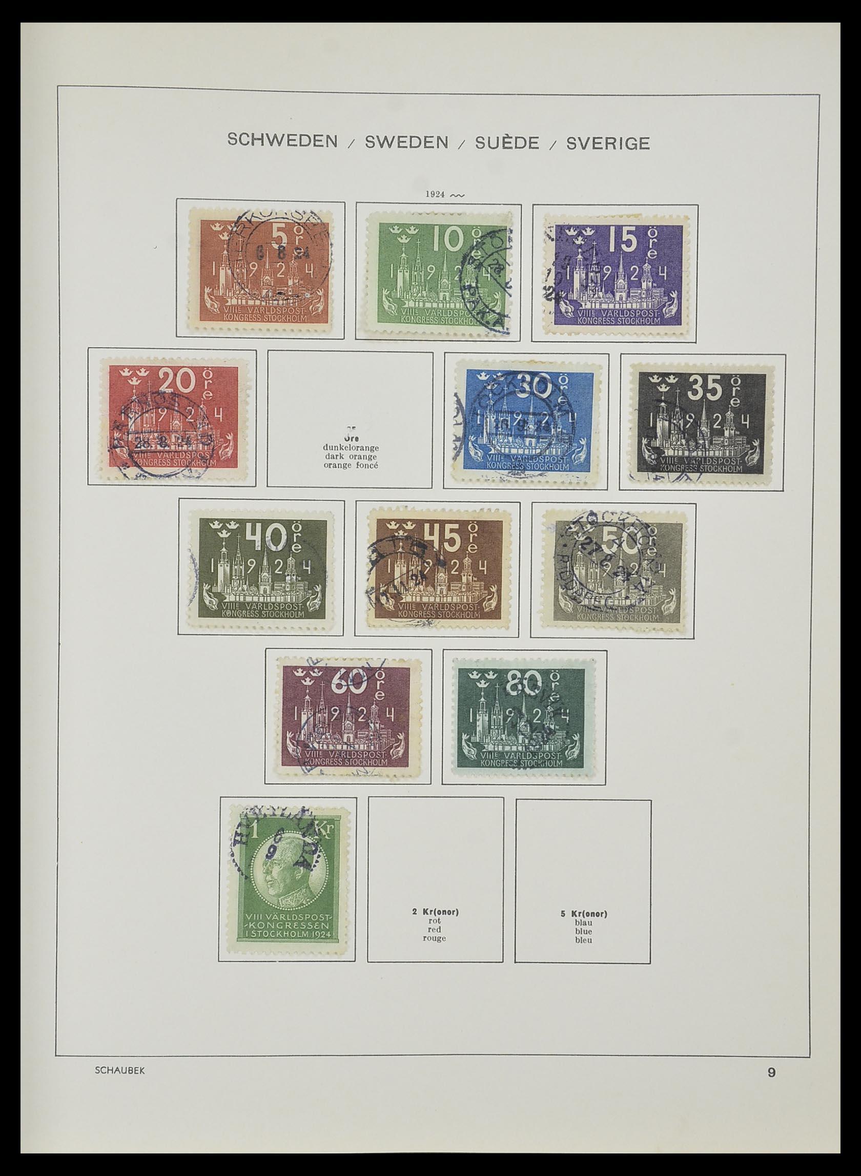 33972 016 - Postzegelverzameling 33972 Wereld 1851-1980.