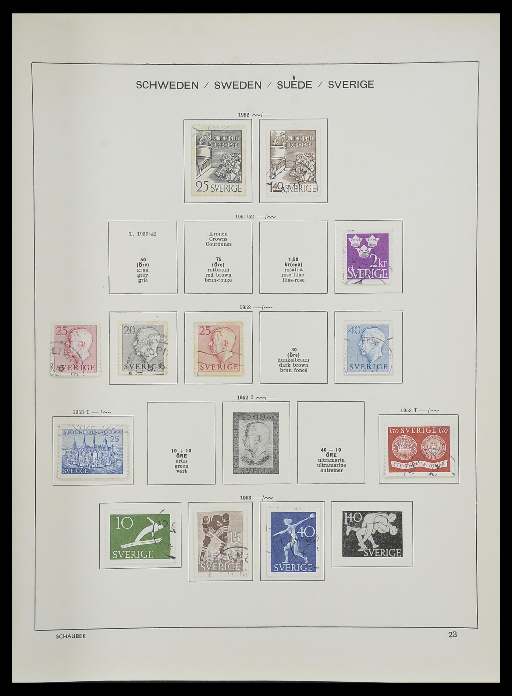 33972 043 - Stamp collection 33972 World 1851-1980.