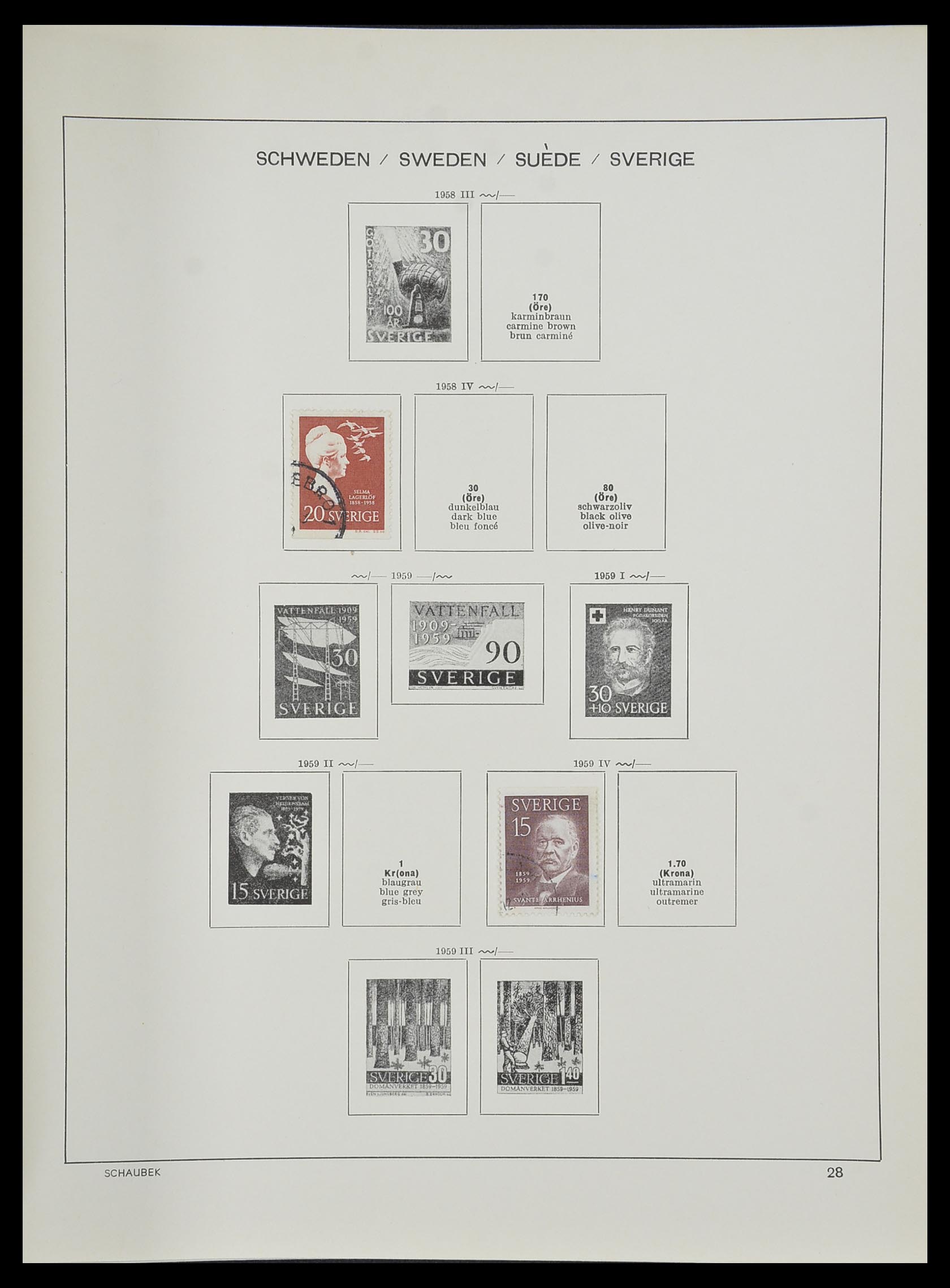 33972 051 - Stamp collection 33972 World 1851-1980.