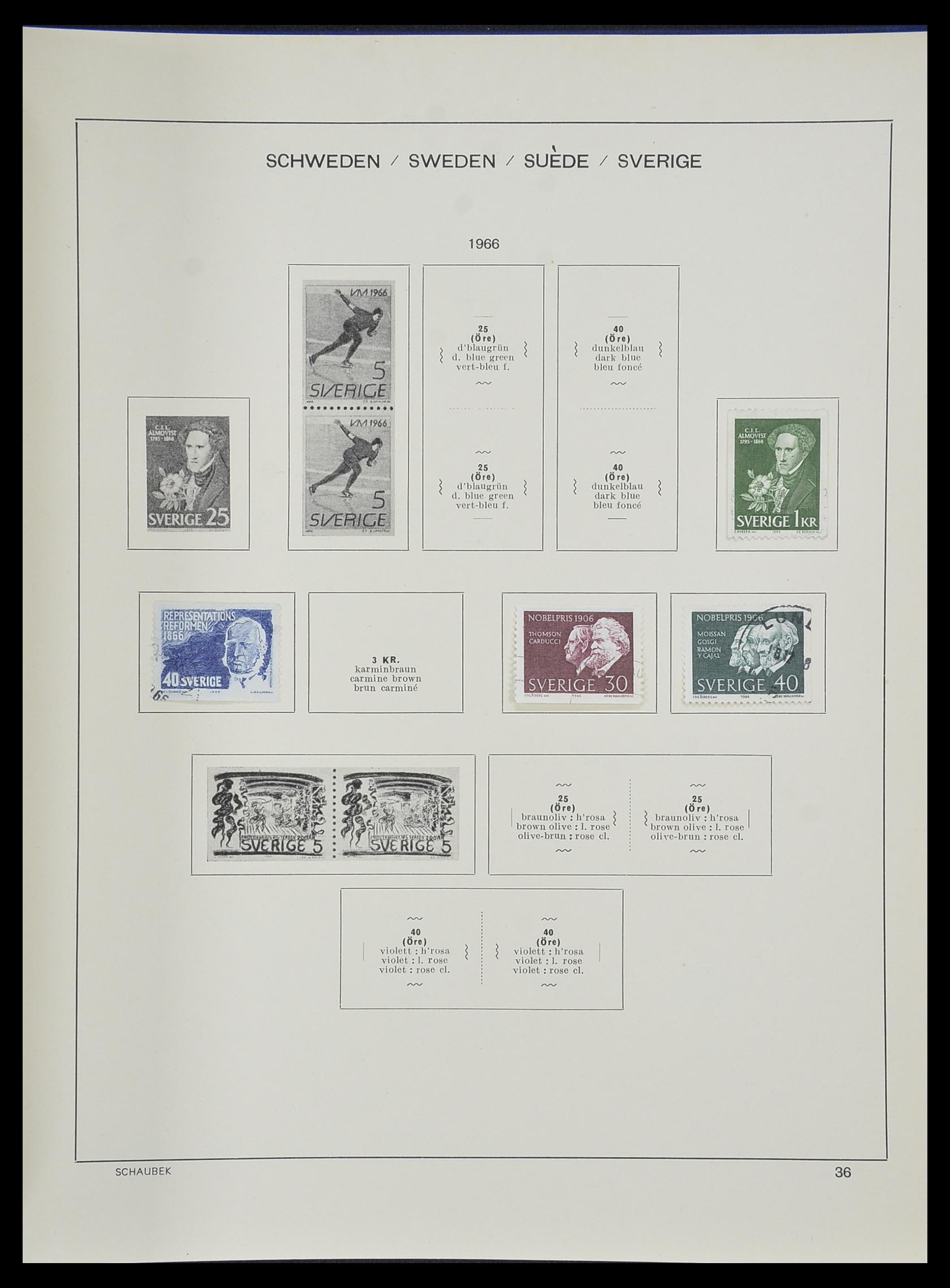 33972 060 - Stamp collection 33972 World 1851-1980.