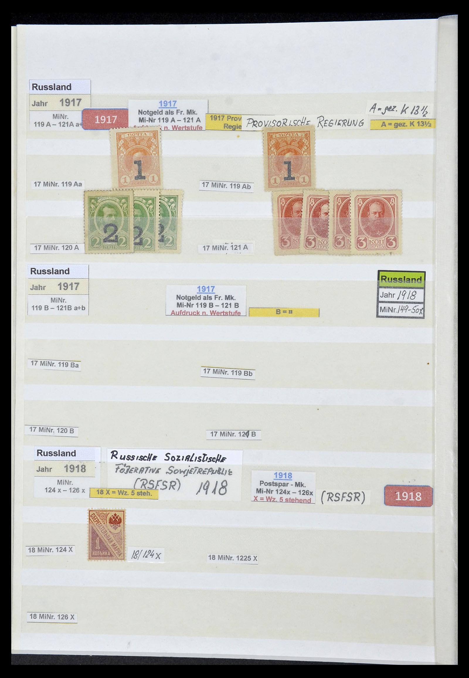 33973 020 - Postzegelverzameling 33973 Rusland 1865-2002.