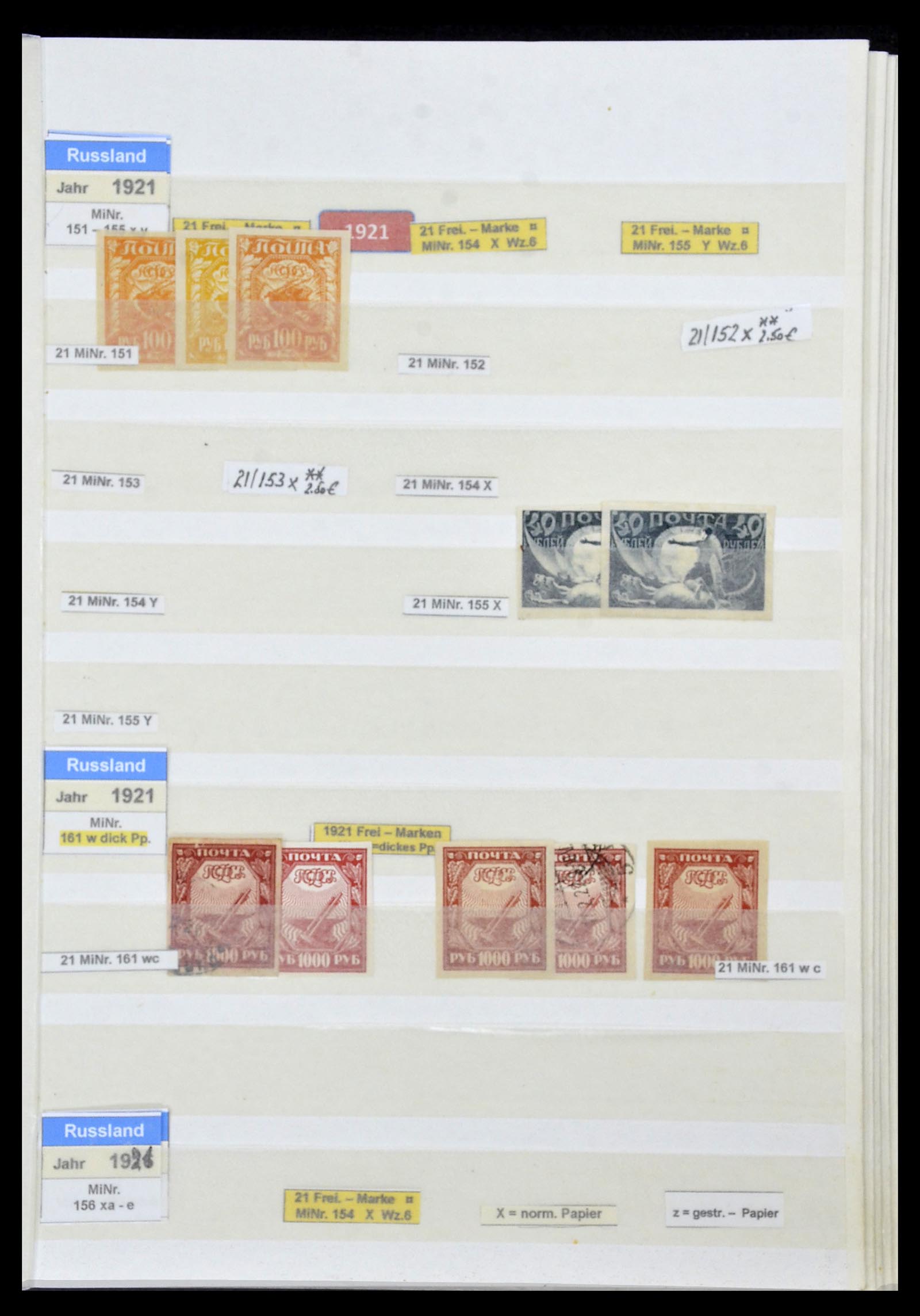 33973 022 - Postzegelverzameling 33973 Rusland 1865-2002.