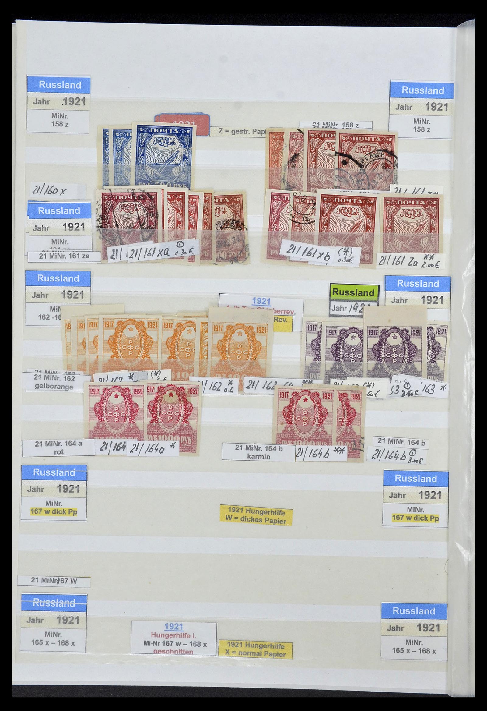 33973 025 - Postzegelverzameling 33973 Rusland 1865-2002.