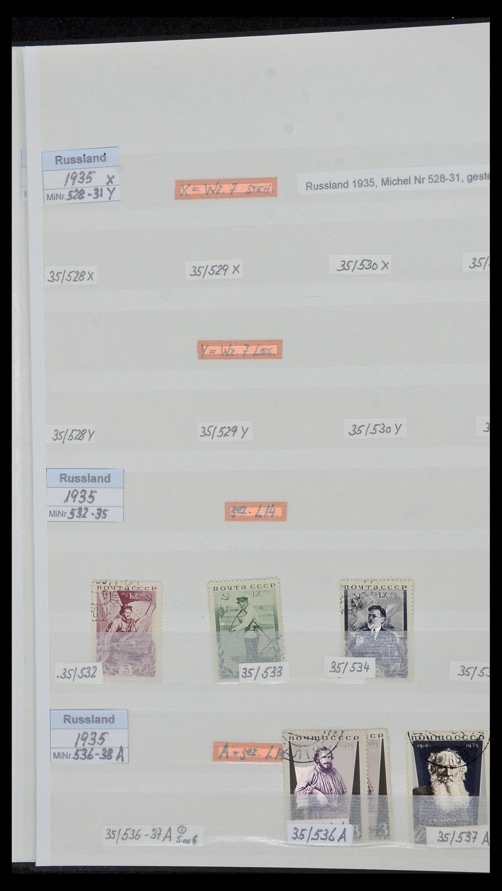 33973 085 - Postzegelverzameling 33973 Rusland 1865-2002.