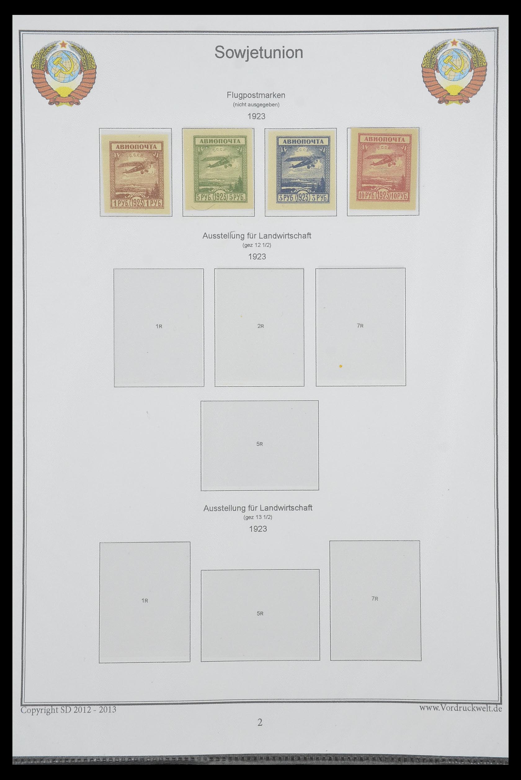 33974 023 - Postzegelverzameling 33974 Rusland 1858-1998.