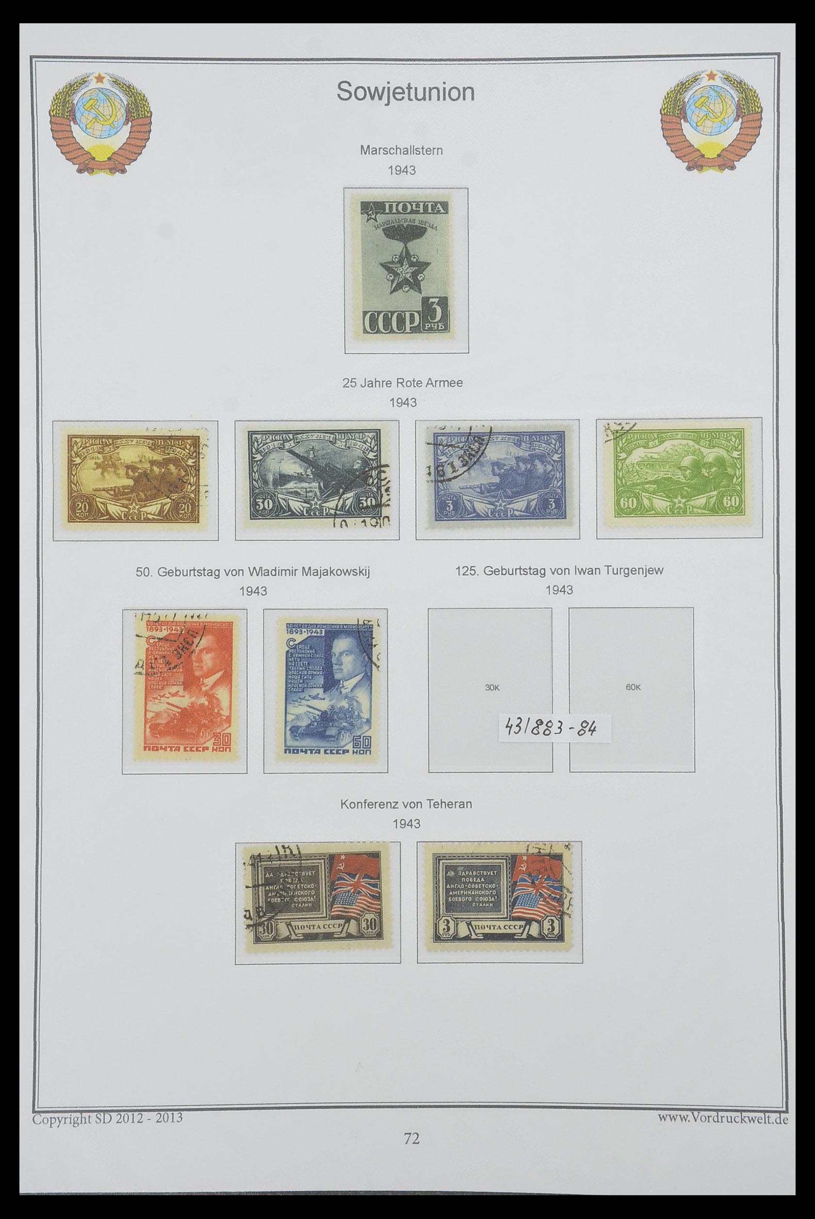 33974 086 - Stamp collection 33974 Russia 1858-1998.