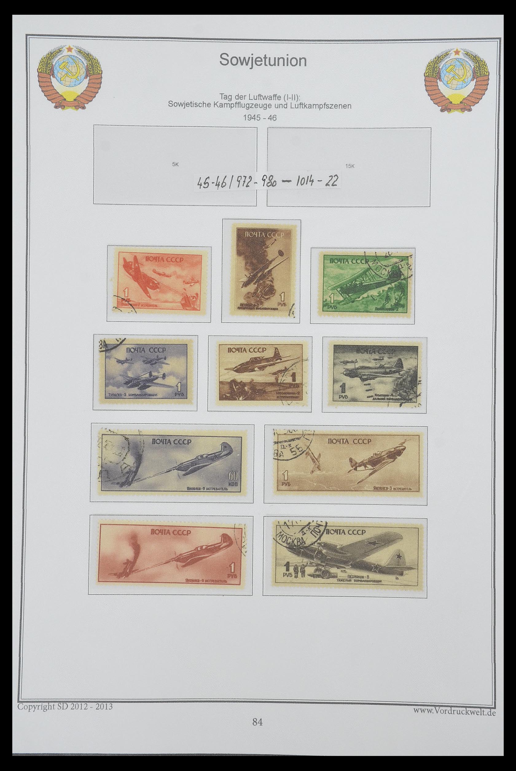 33974 098 - Stamp collection 33974 Russia 1858-1998.