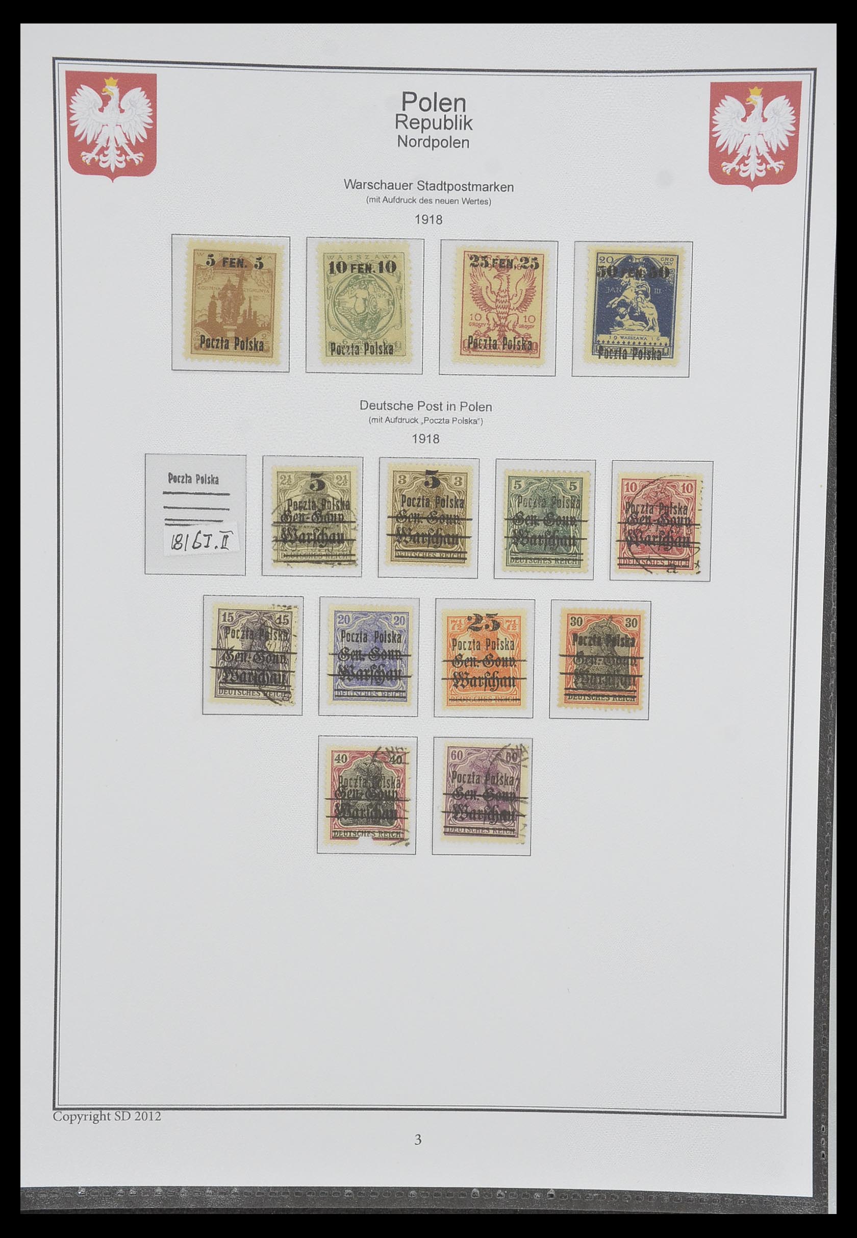 33977 002 - Stamp collection 33977 Poland 1860-2014.