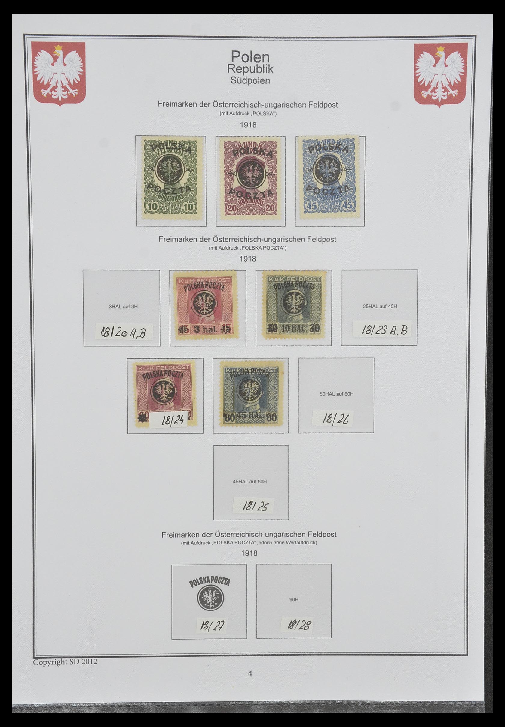 33977 003 - Stamp collection 33977 Poland 1860-2014.