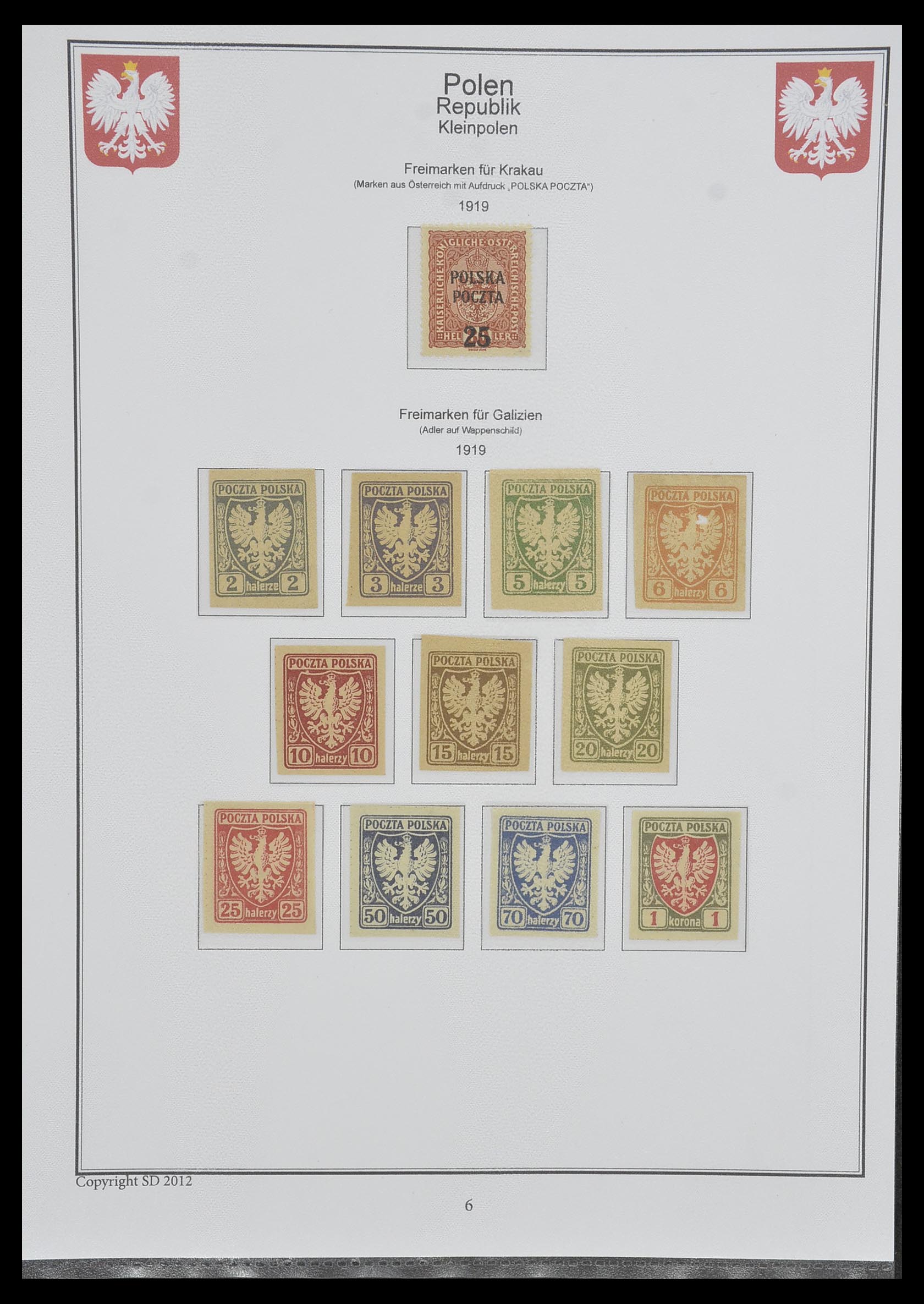 33977 005 - Postzegelverzameling 33977 Polen 1860-2014.