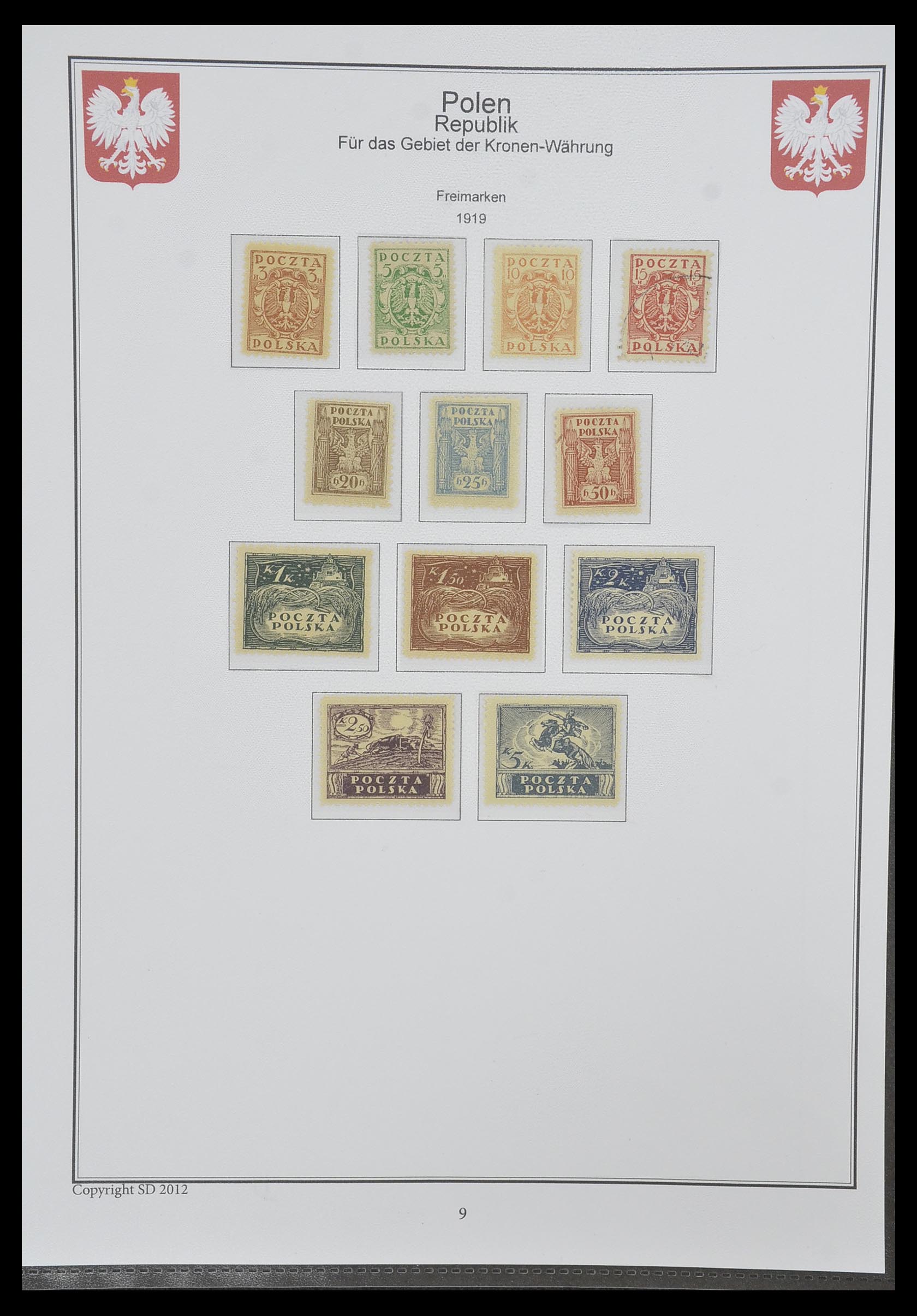 33977 007 - Postzegelverzameling 33977 Polen 1860-2014.