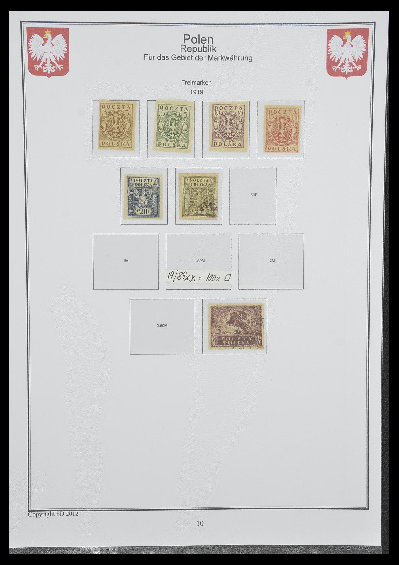 33977 008 - Postzegelverzameling 33977 Polen 1860-2014.