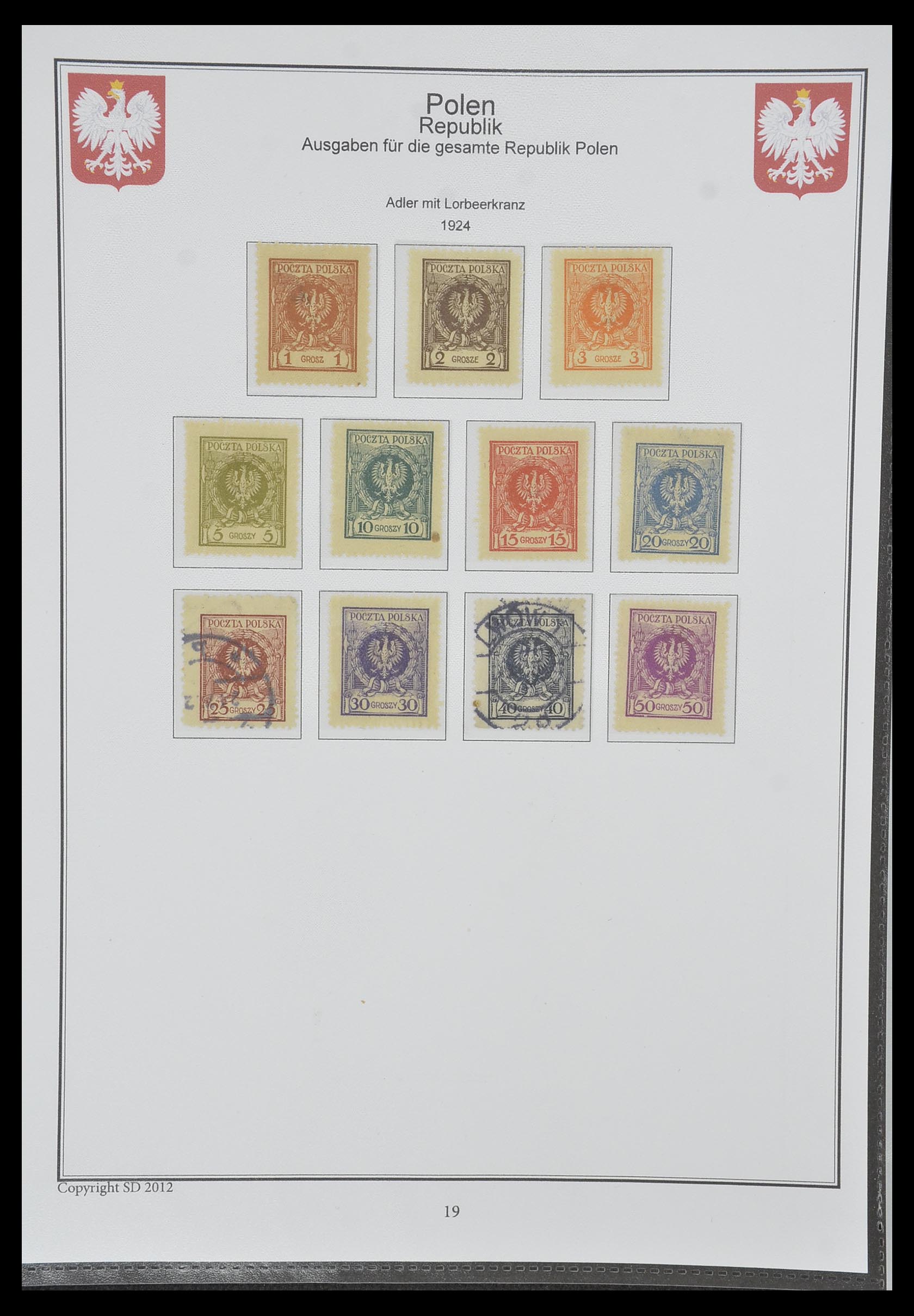 33977 017 - Postzegelverzameling 33977 Polen 1860-2014.