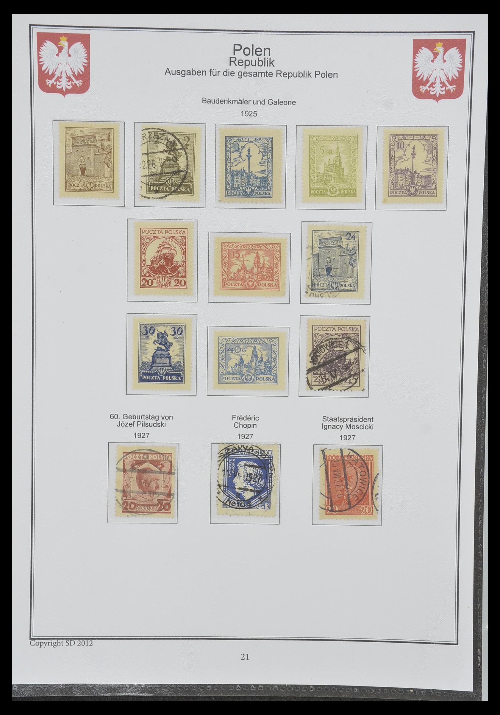 33977 019 - Stamp collection 33977 Poland 1860-2014.