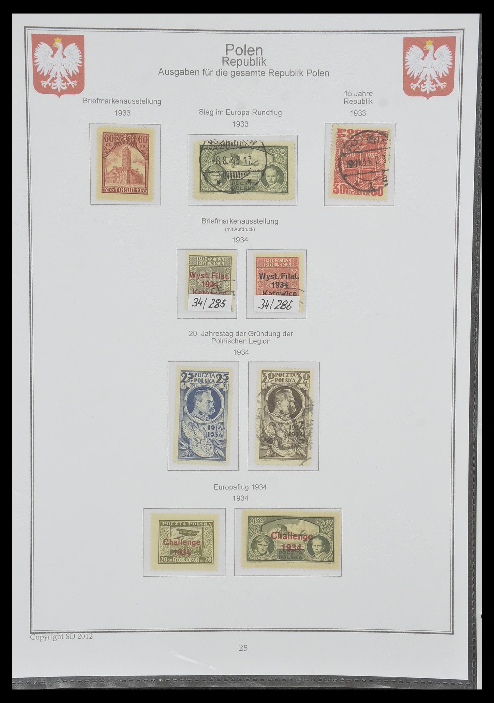 33977 023 - Postzegelverzameling 33977 Polen 1860-2014.