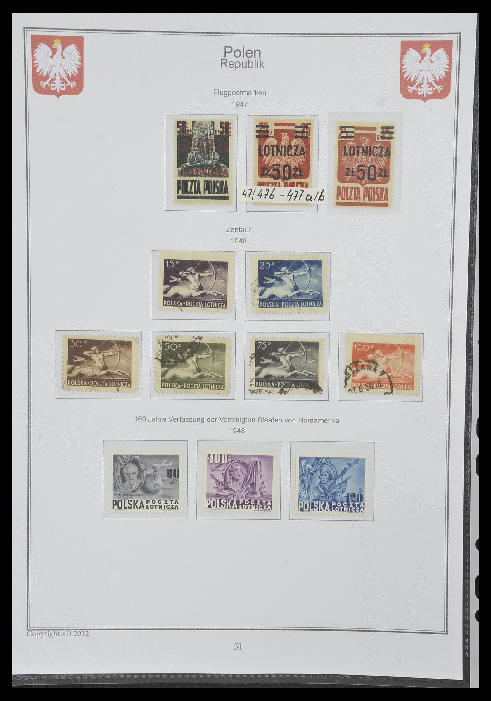 33977 050 - Postzegelverzameling 33977 Polen 1860-2014.