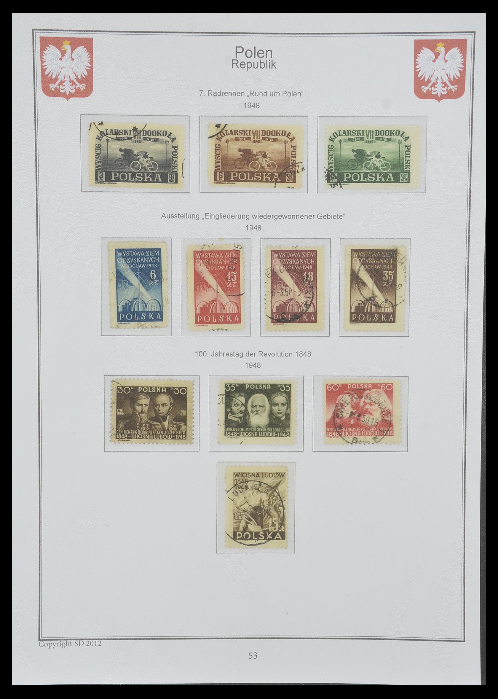 33977 052 - Postzegelverzameling 33977 Polen 1860-2014.