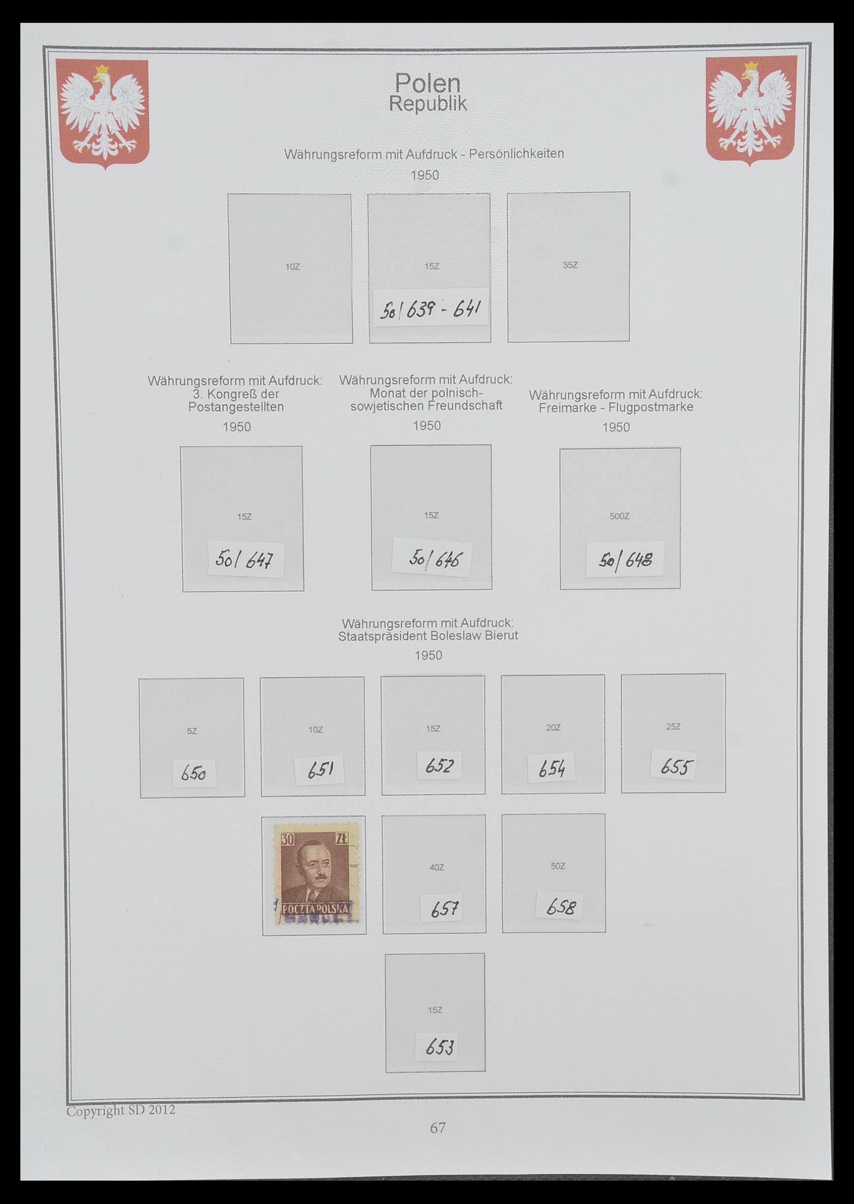 33977 060 - Postzegelverzameling 33977 Polen 1860-2014.