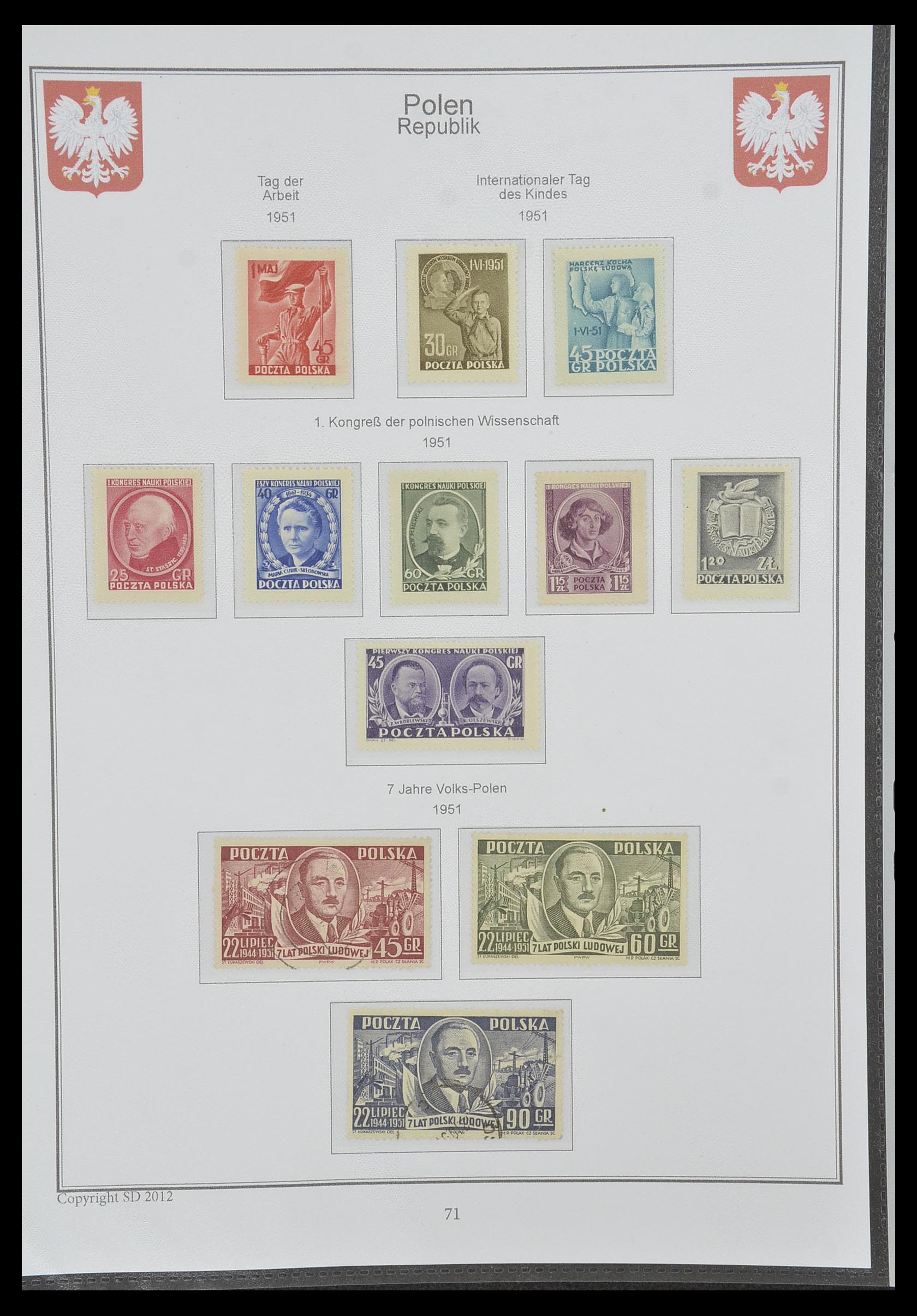 33977 064 - Postzegelverzameling 33977 Polen 1860-2014.