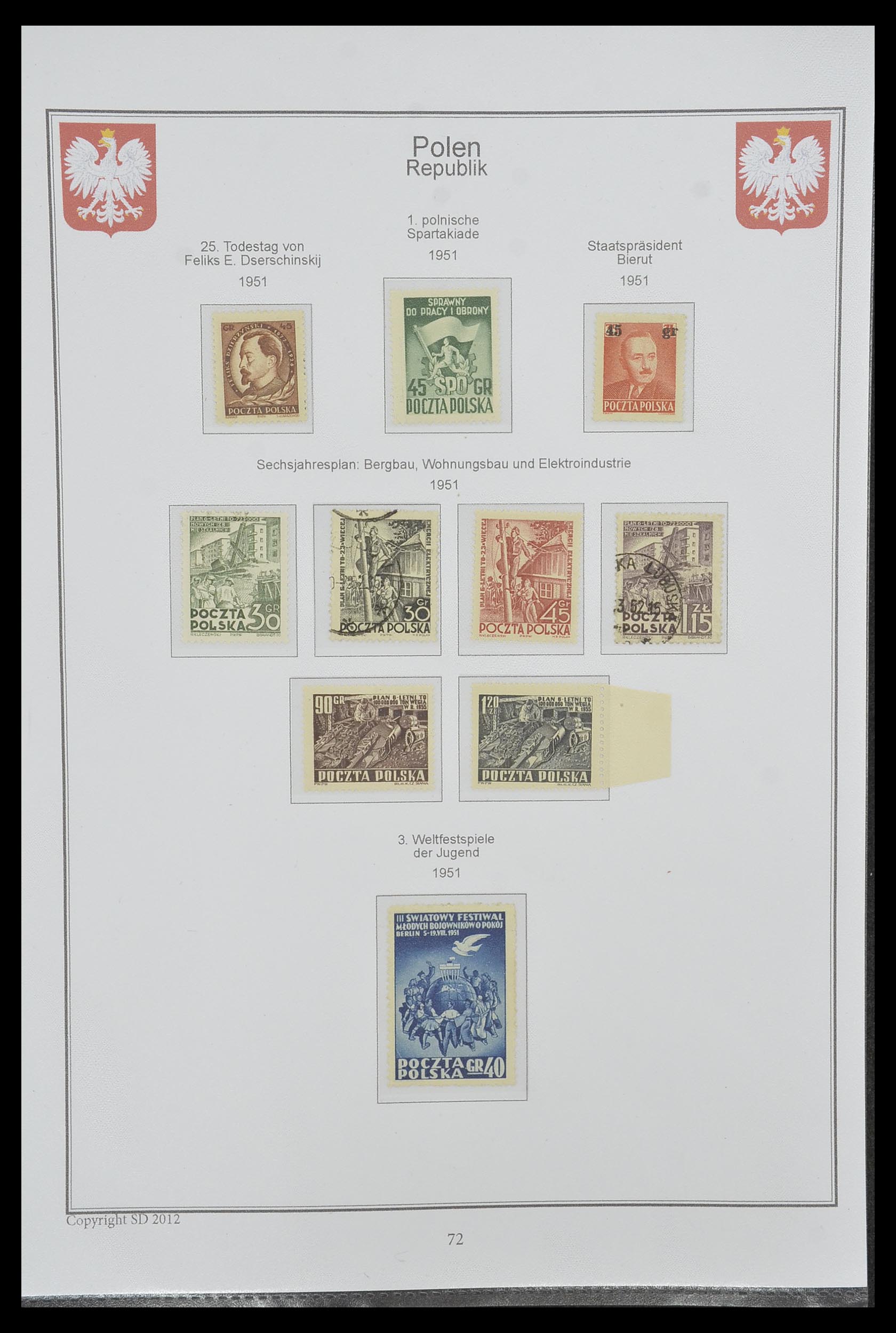 33977 065 - Stamp collection 33977 Poland 1860-2014.