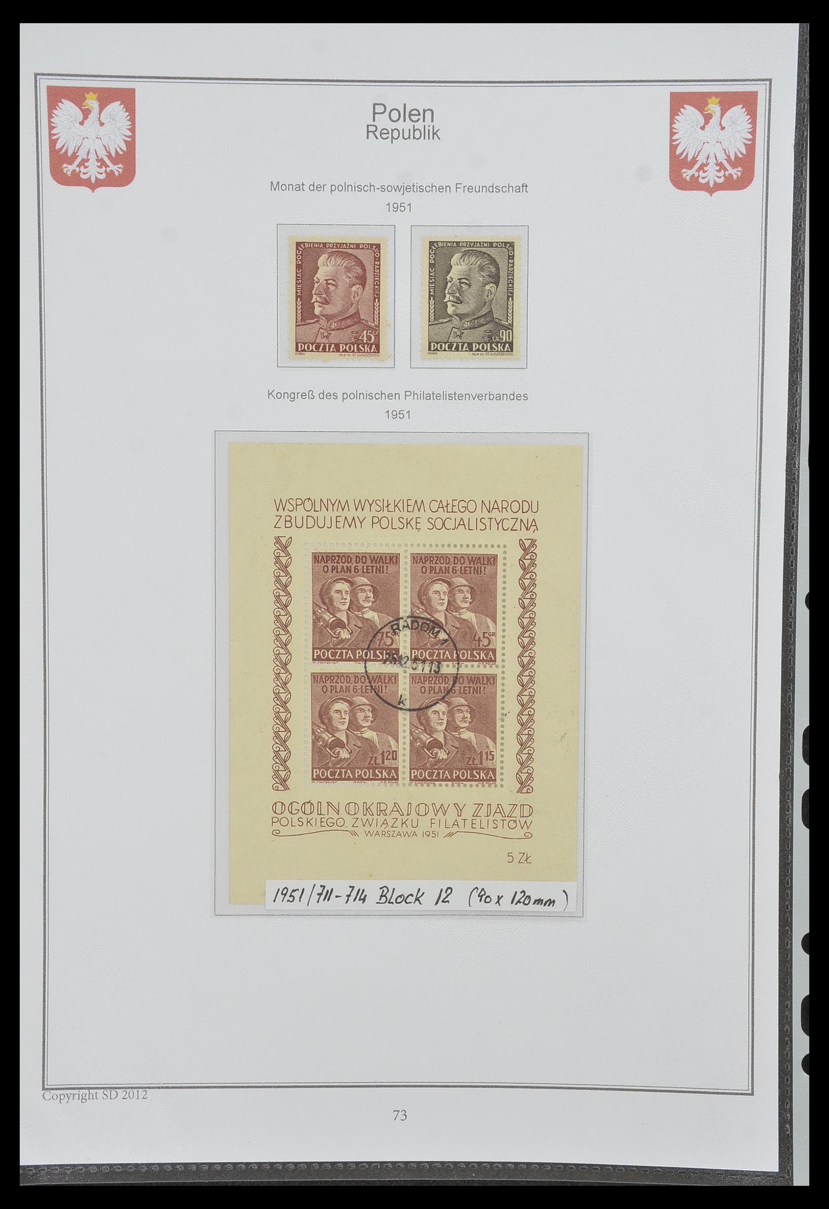 33977 066 - Postzegelverzameling 33977 Polen 1860-2014.