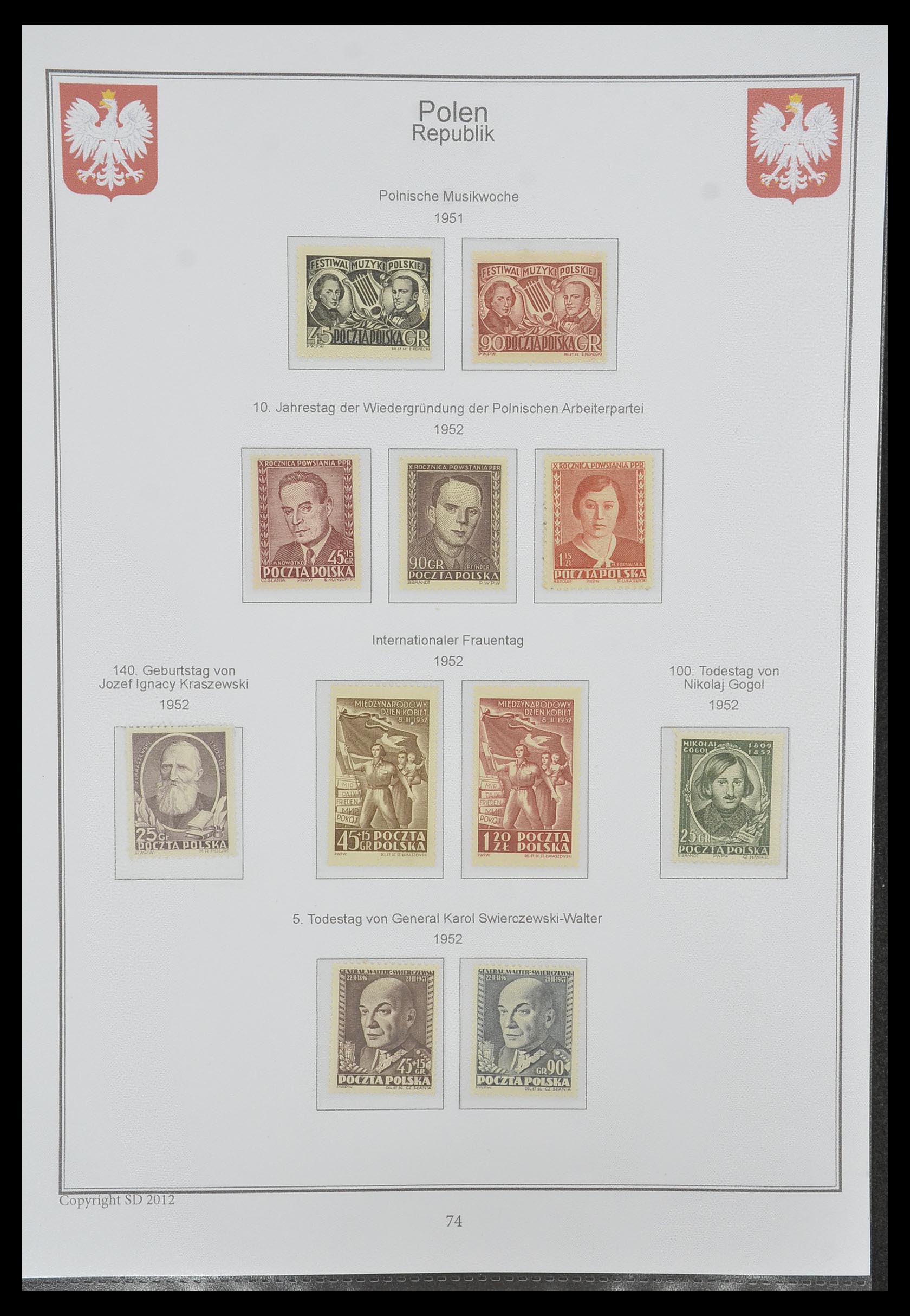 33977 067 - Postzegelverzameling 33977 Polen 1860-2014.