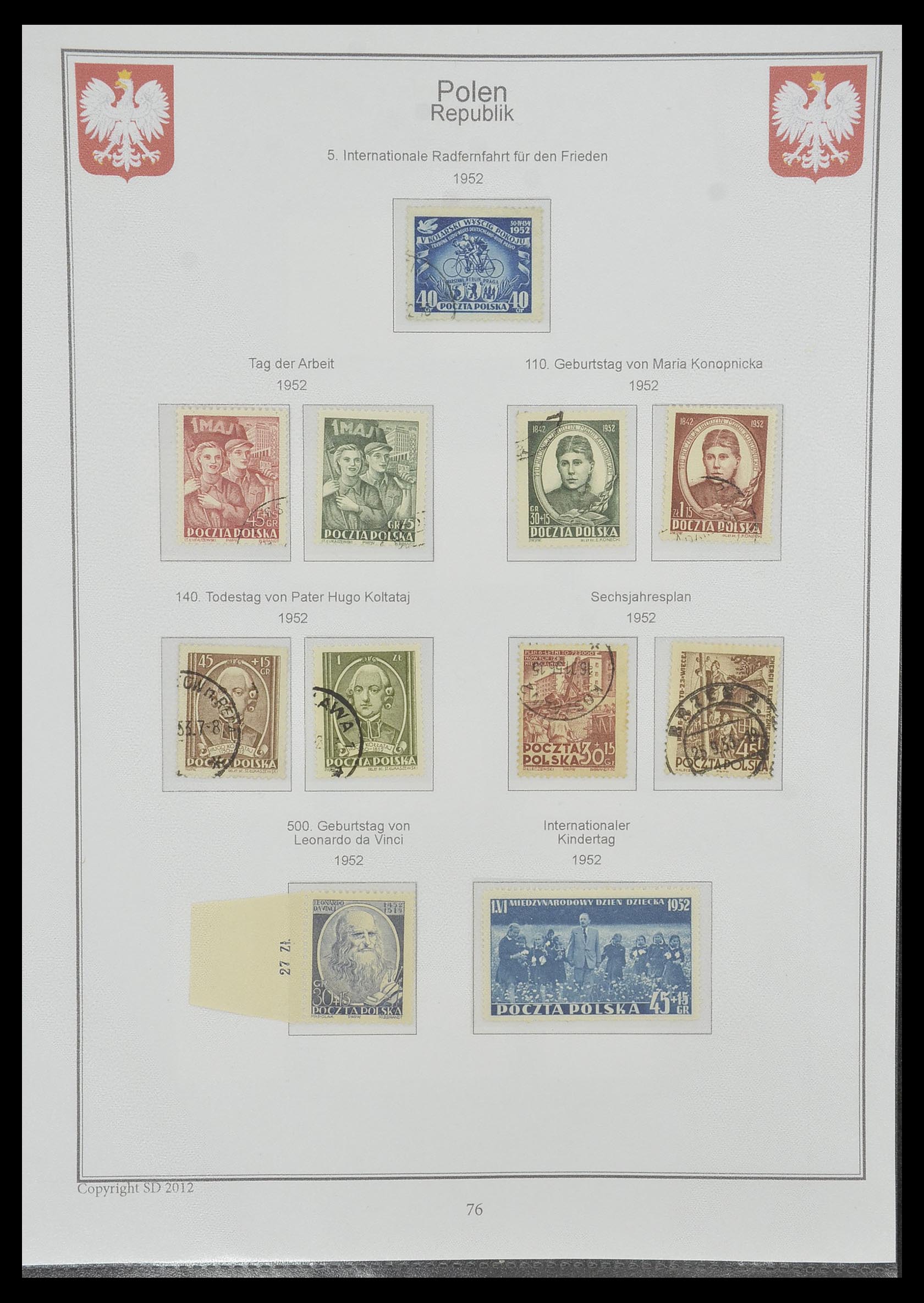 33977 069 - Stamp collection 33977 Poland 1860-2014.