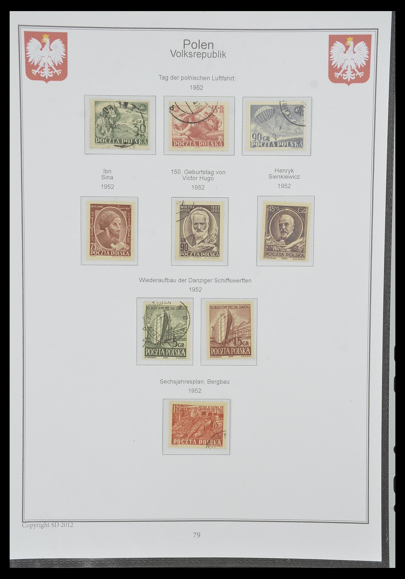 33977 072 - Stamp collection 33977 Poland 1860-2014.