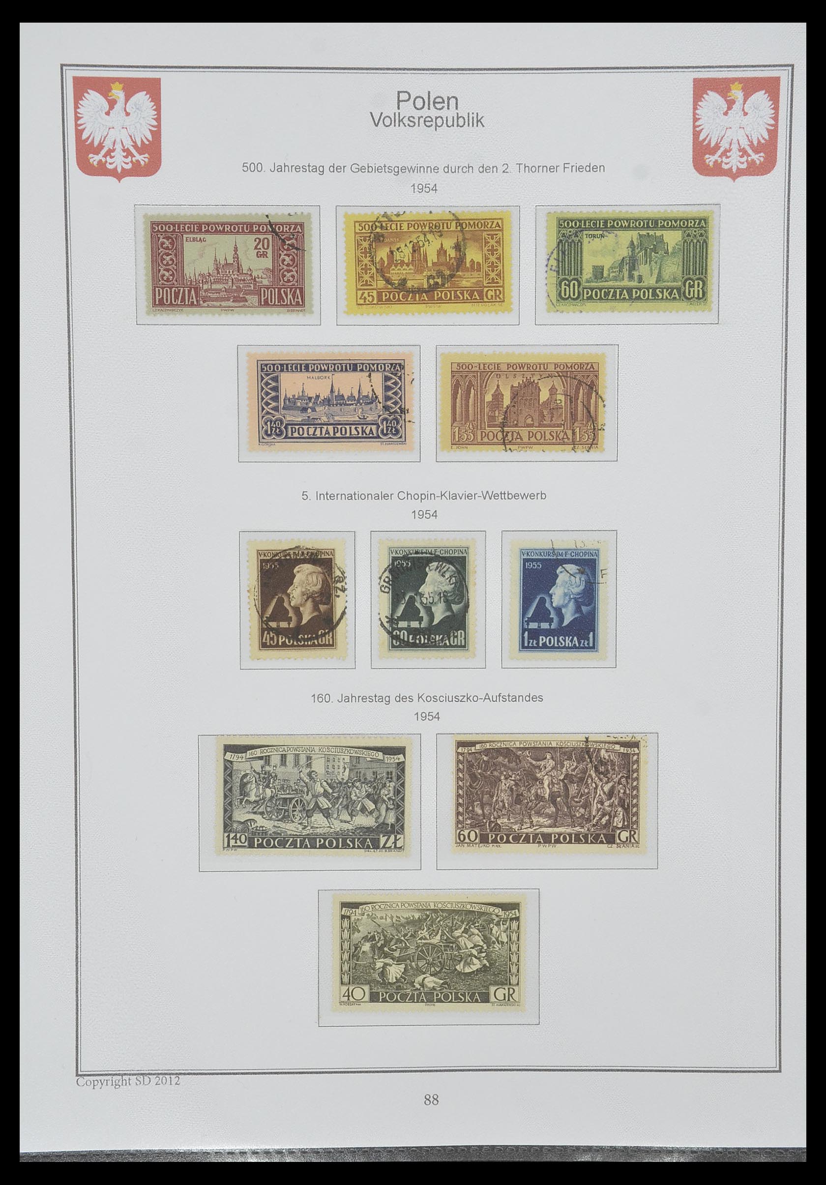 33977 081 - Stamp collection 33977 Poland 1860-2014.