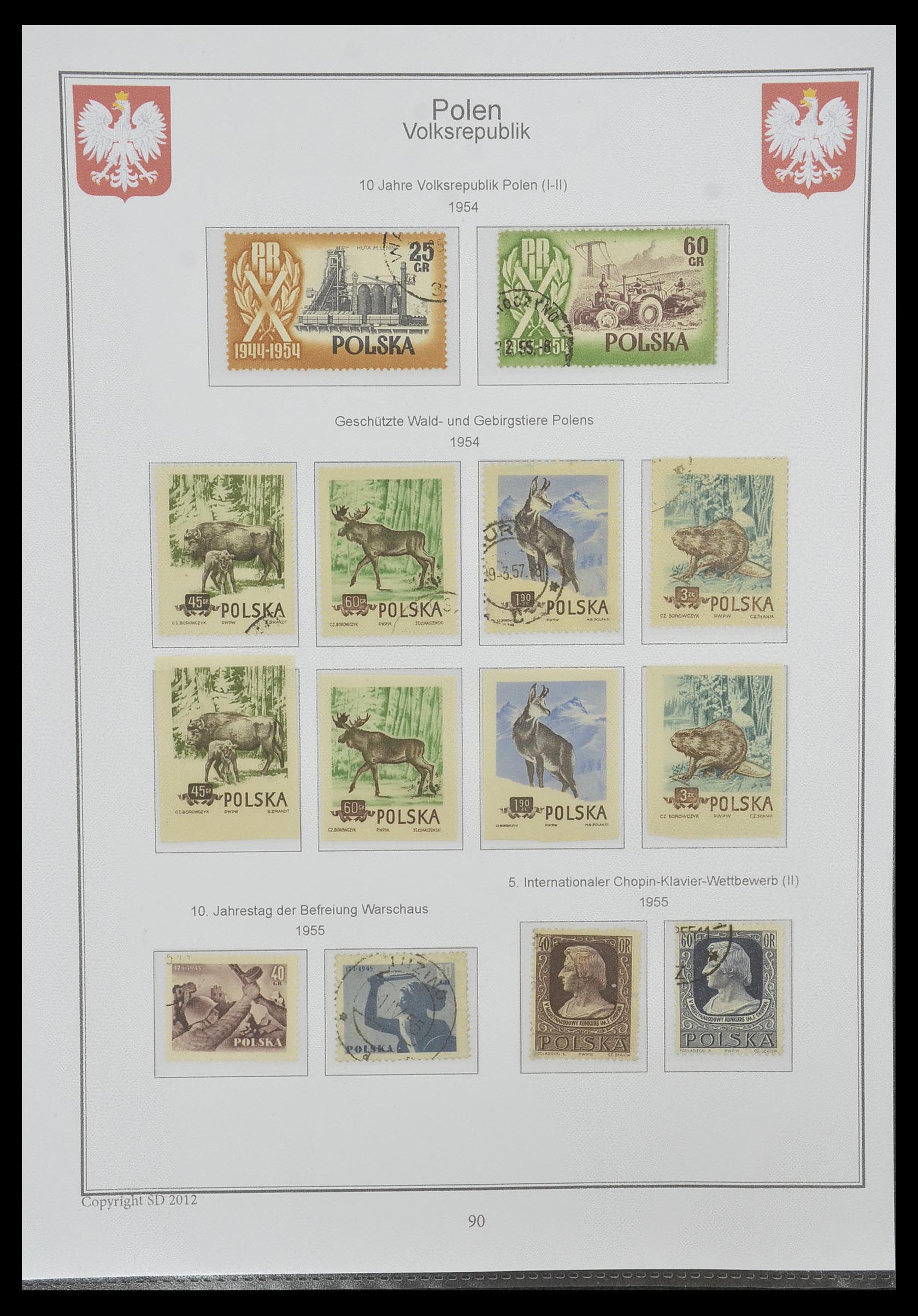 33977 083 - Stamp collection 33977 Poland 1860-2014.