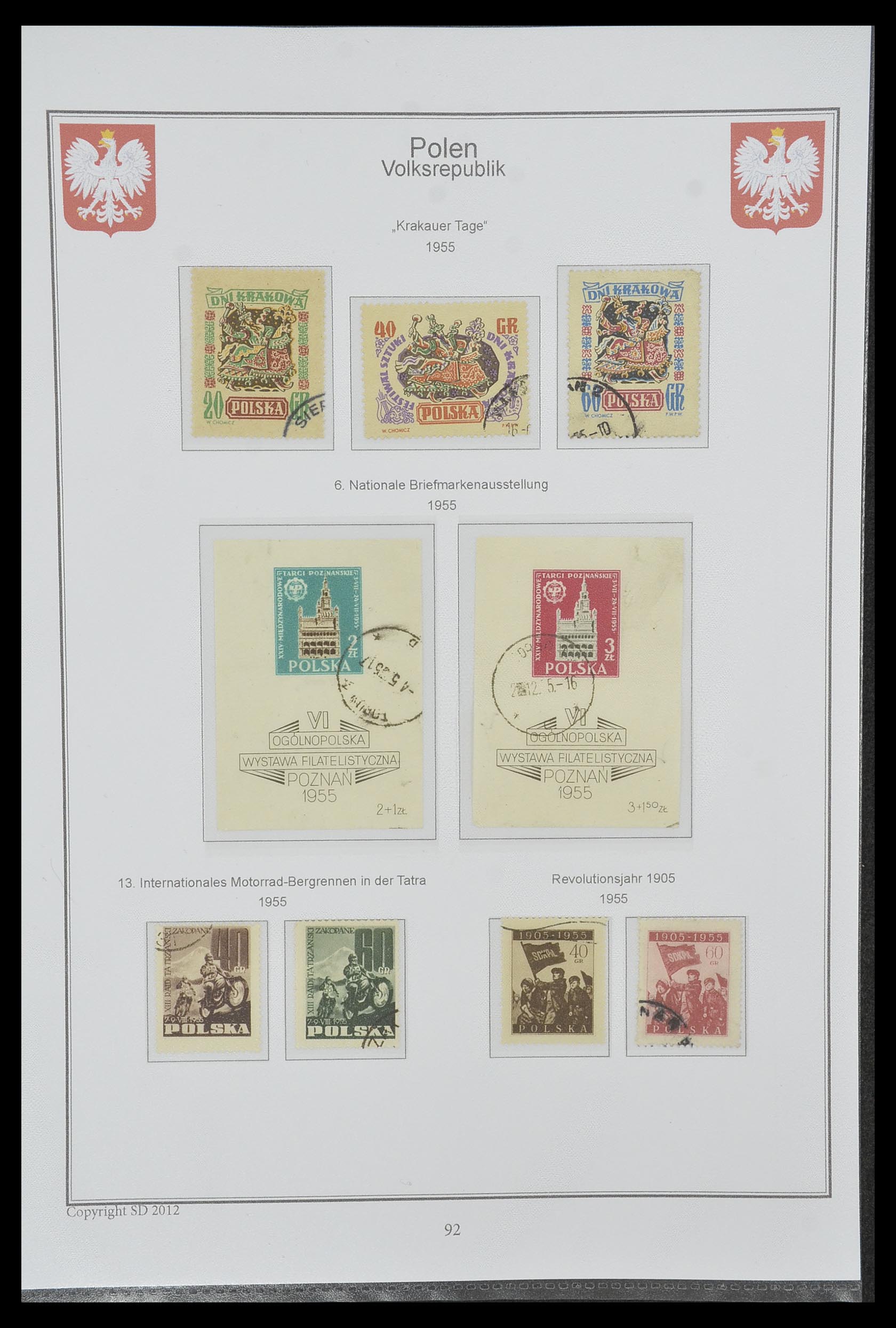 33977 085 - Stamp collection 33977 Poland 1860-2014.