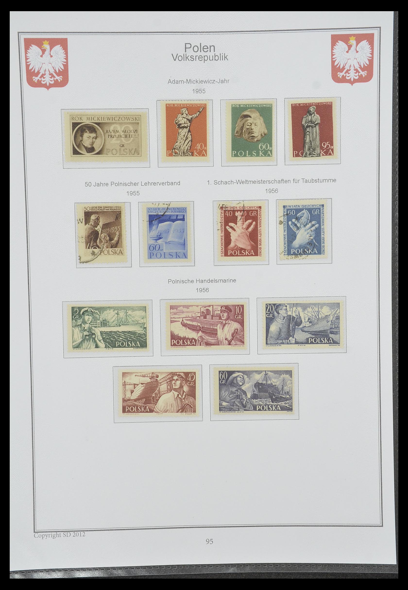 33977 088 - Stamp collection 33977 Poland 1860-2014.
