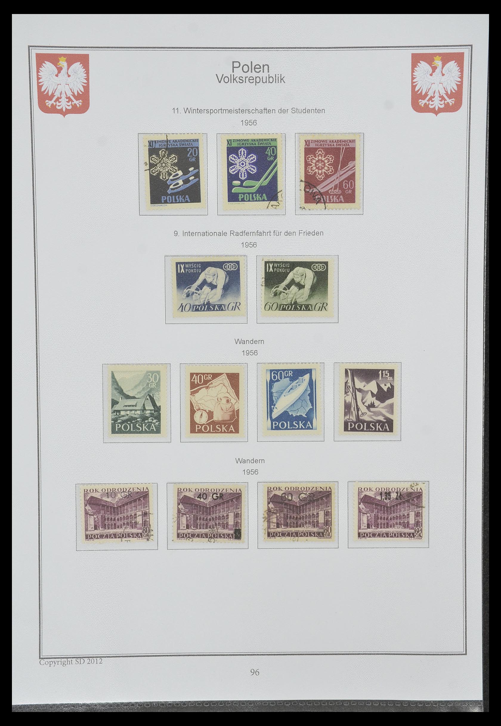 33977 089 - Stamp collection 33977 Poland 1860-2014.