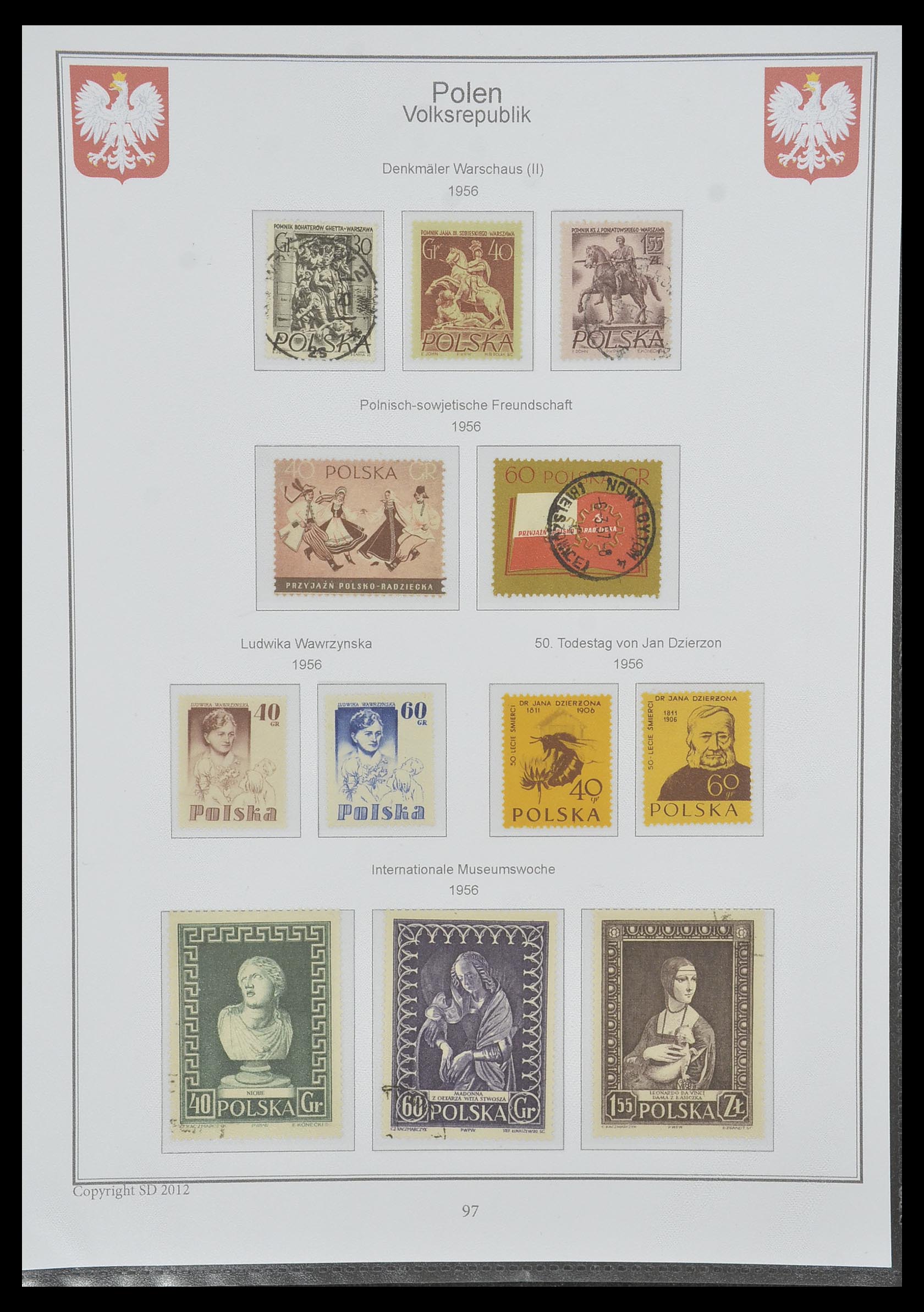 33977 090 - Stamp collection 33977 Poland 1860-2014.