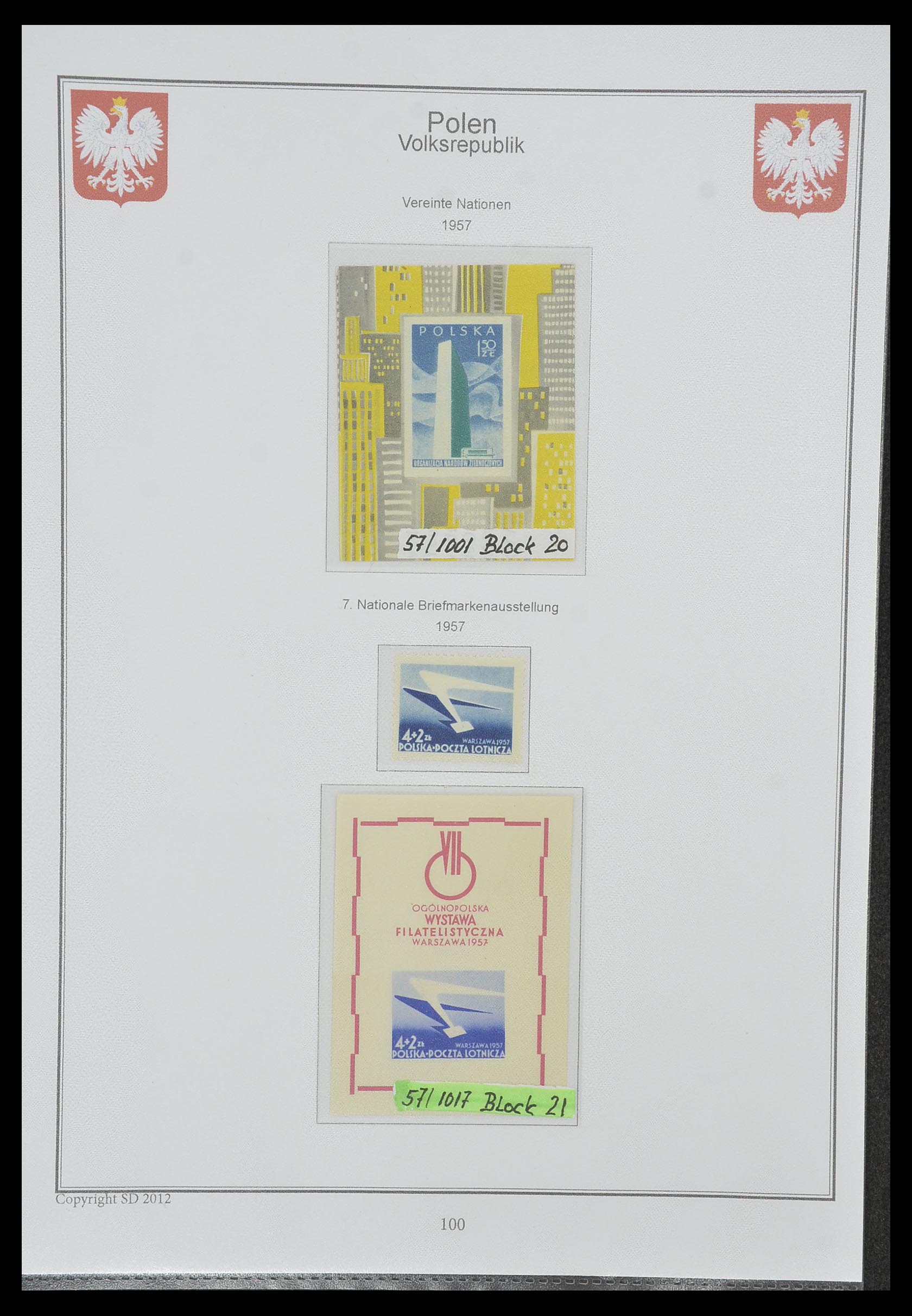 33977 093 - Postzegelverzameling 33977 Polen 1860-2014.