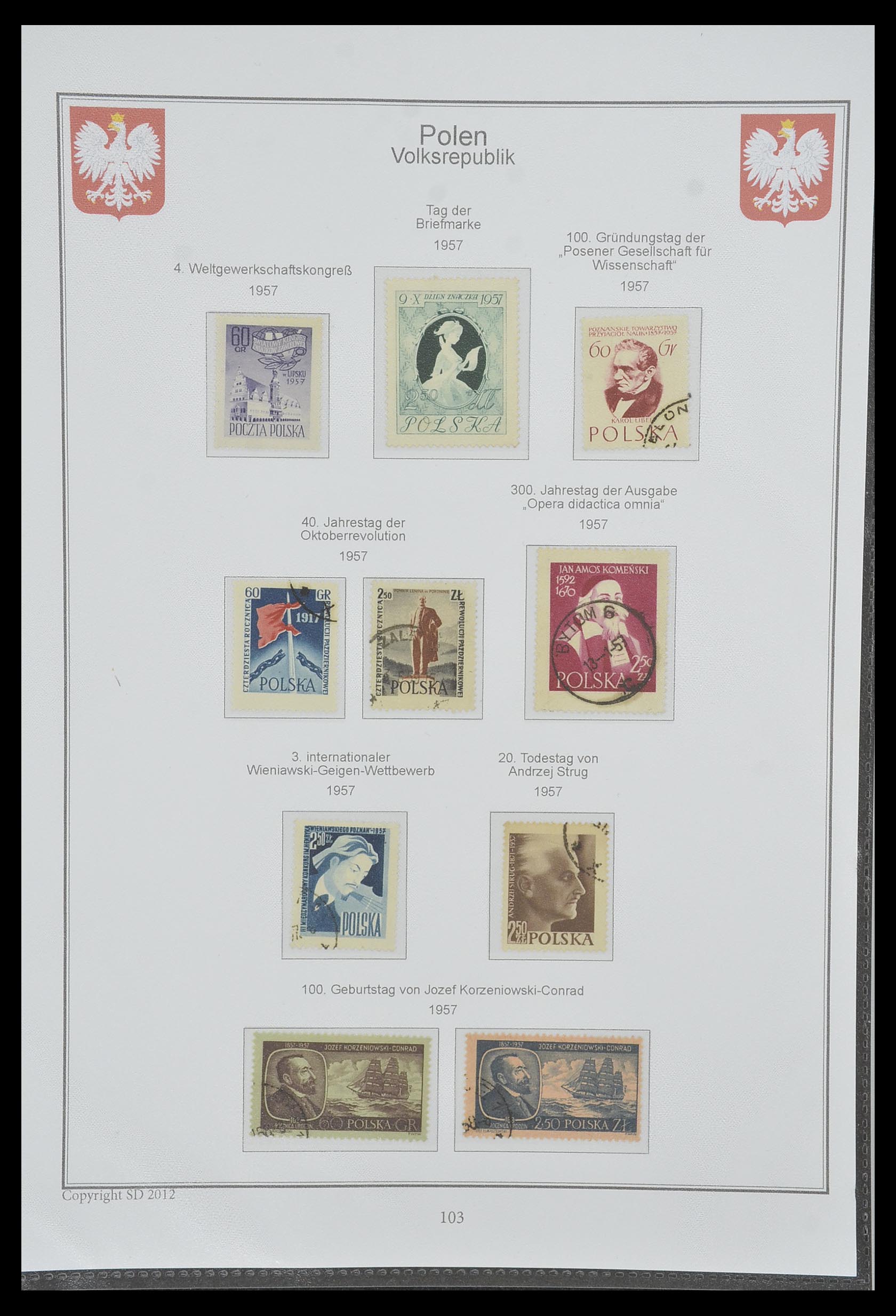 33977 096 - Stamp collection 33977 Poland 1860-2014.