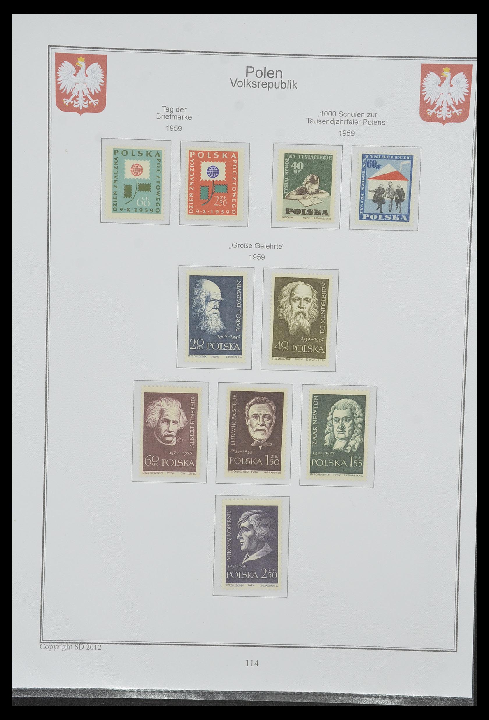 33977 107 - Postzegelverzameling 33977 Polen 1860-2014.